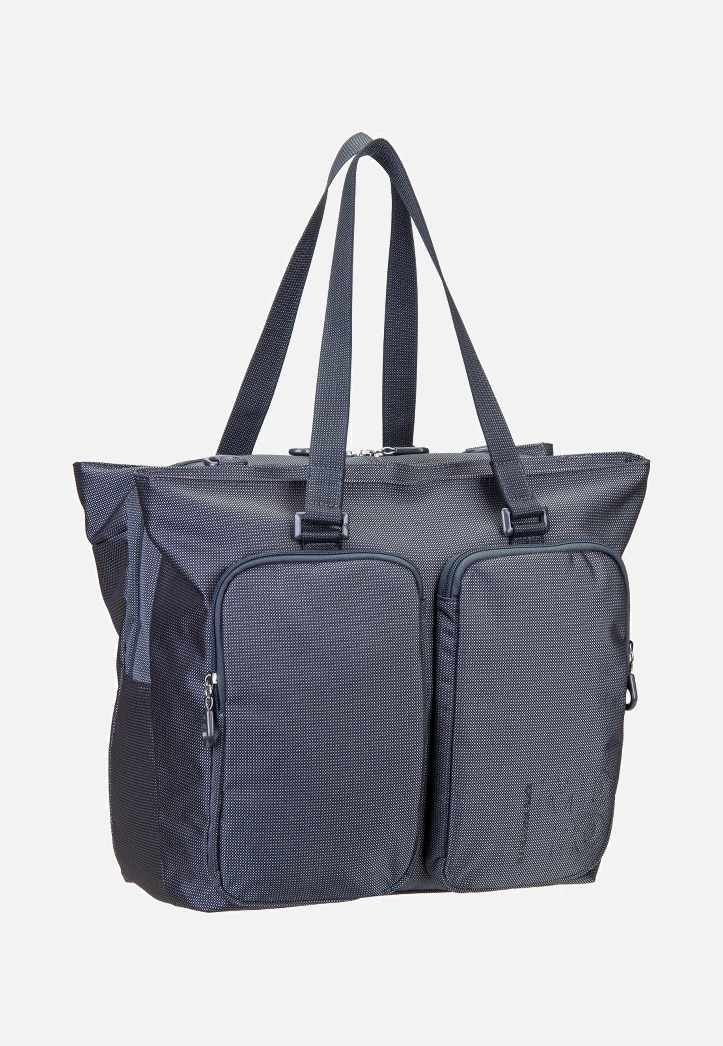 Mandarina Duck MD20 Double Zip QMT73 Steel Shopper