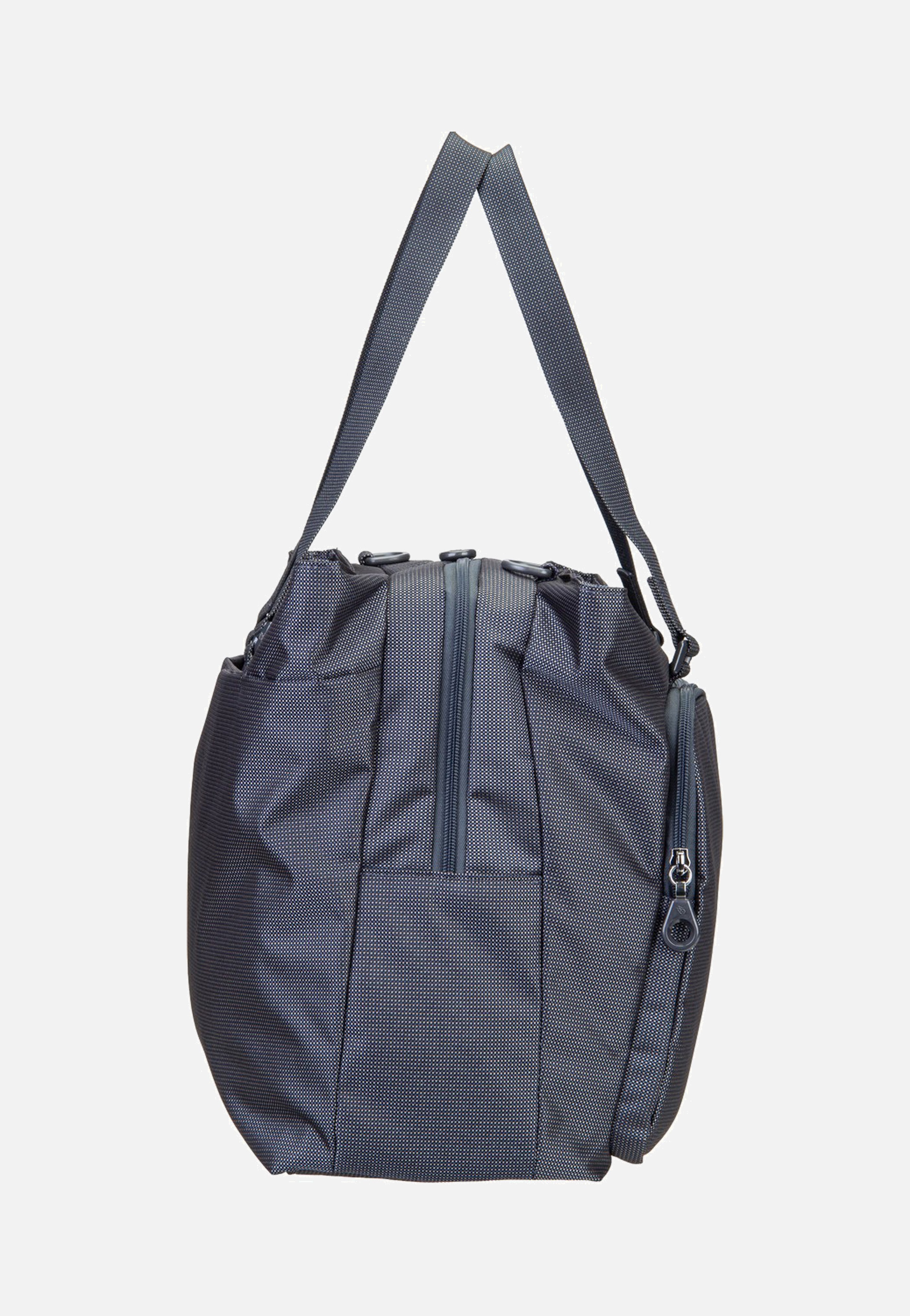 Mandarina Duck MD20 Double Zip QMT73 Steel Shopper