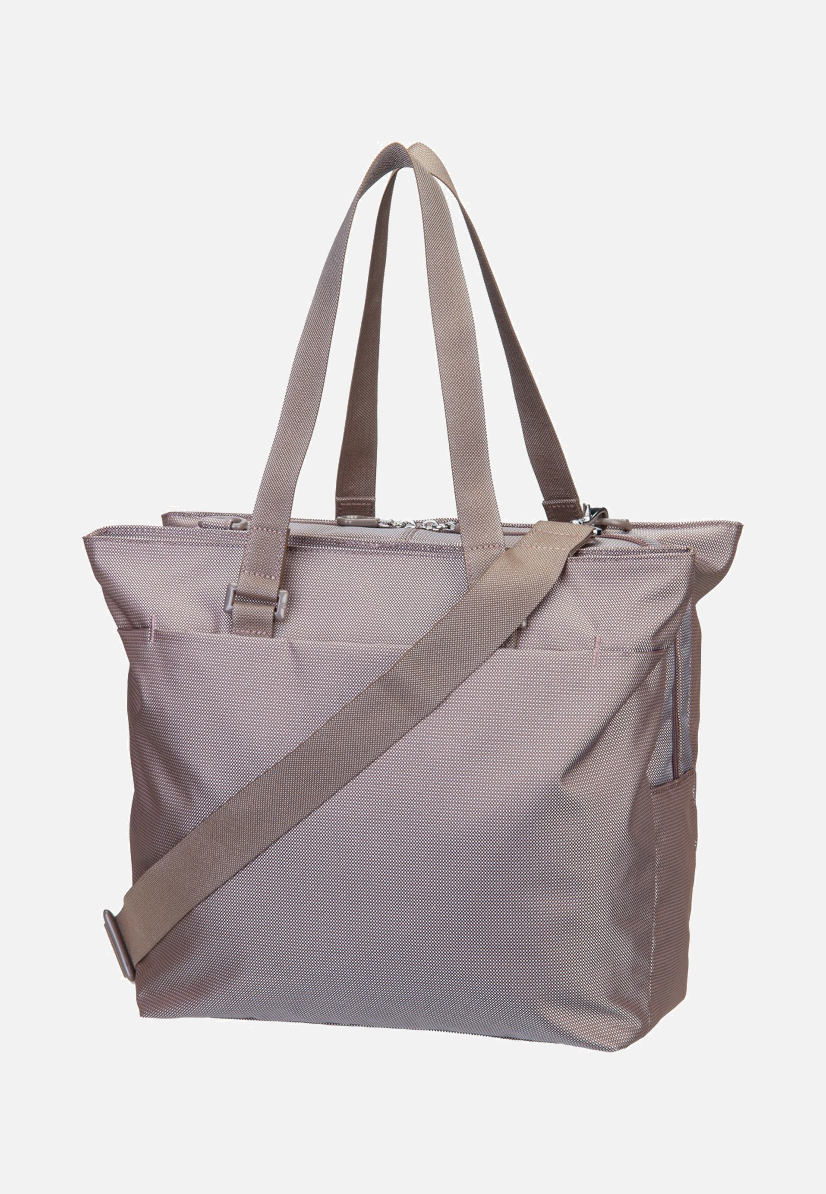 Mandarina Duck MD20 Double Zip QMT73 Taupe Shopper