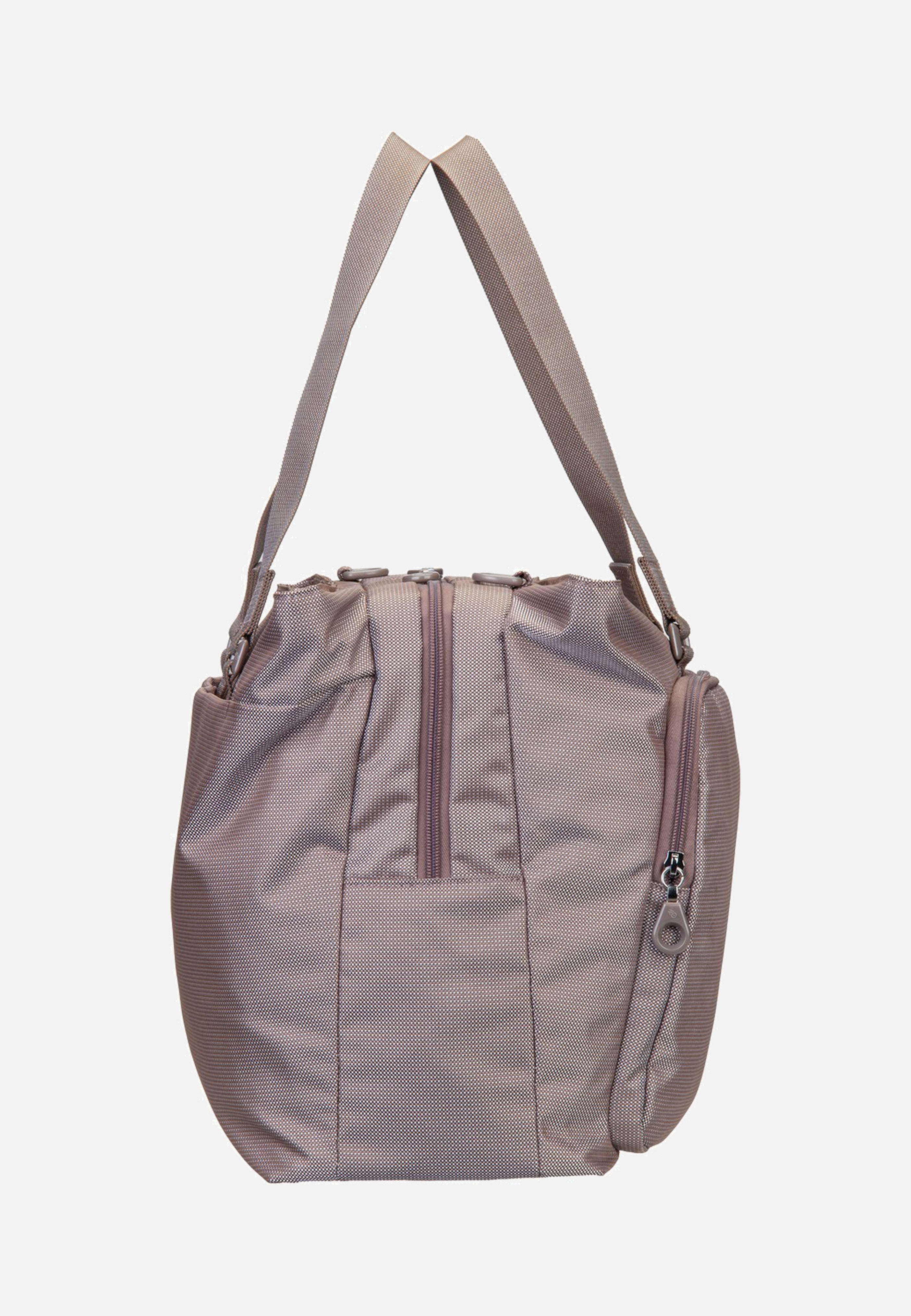 Mandarina Duck MD20 Double Zip QMT73 Taupe Shopper