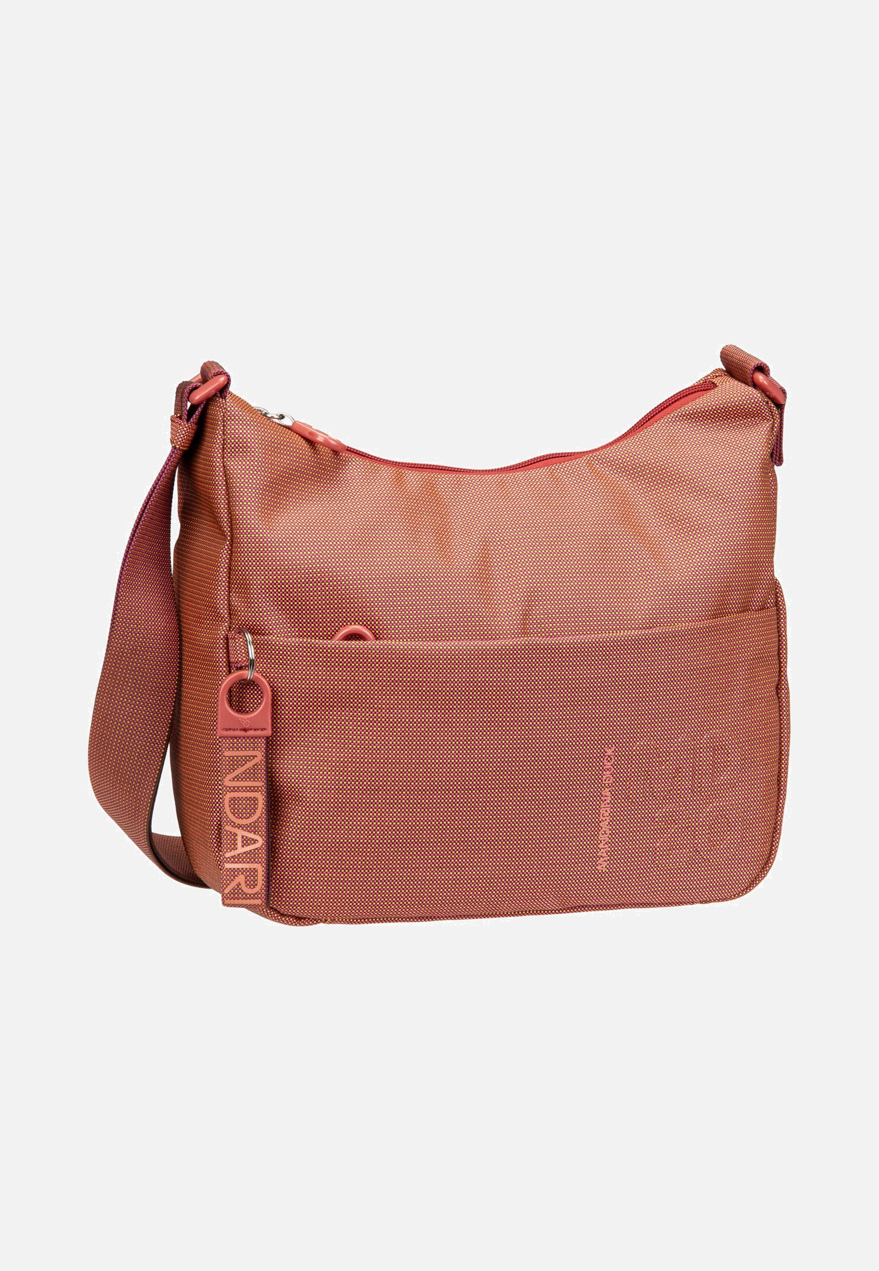 Mandarina Duck - MD20 Medium Hobo QMT37 Pecan Nut - Hobo Bag | Women-Image