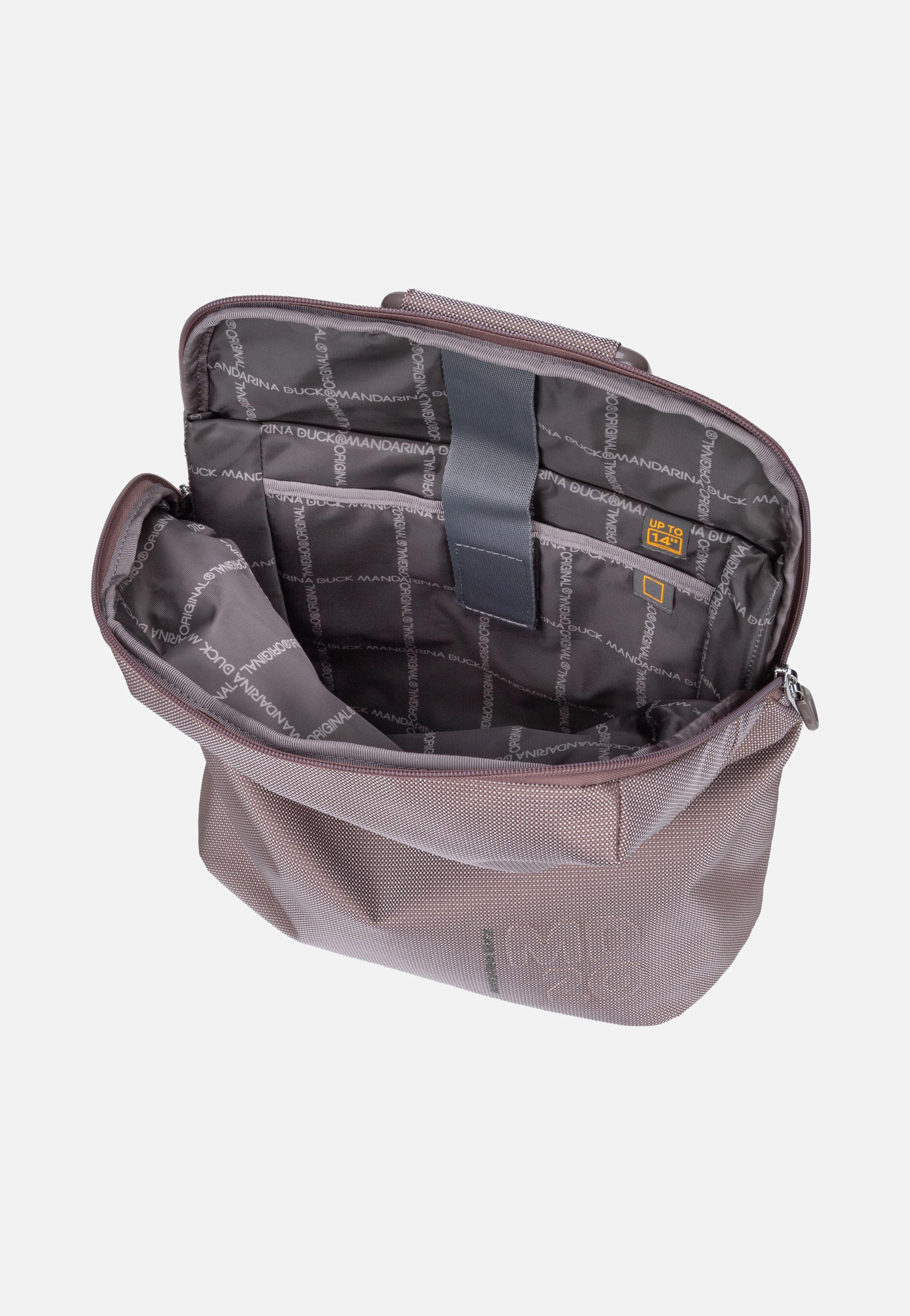 Mandarina Duck MD20 QMT71 14" Taupe Backpack