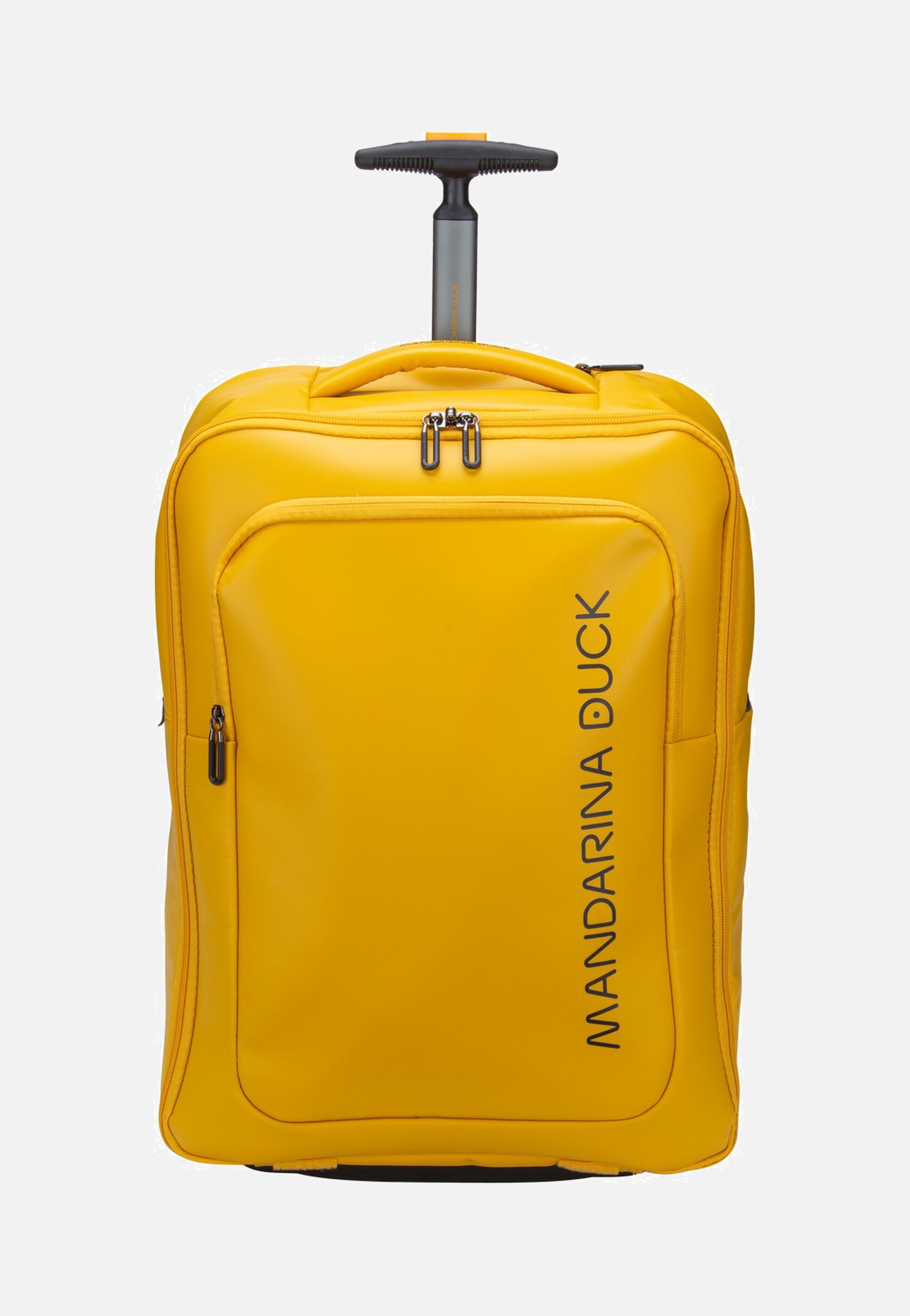 Mandarina Duck Eco Coated OSV06 Duck Yellow Backpack Trolley