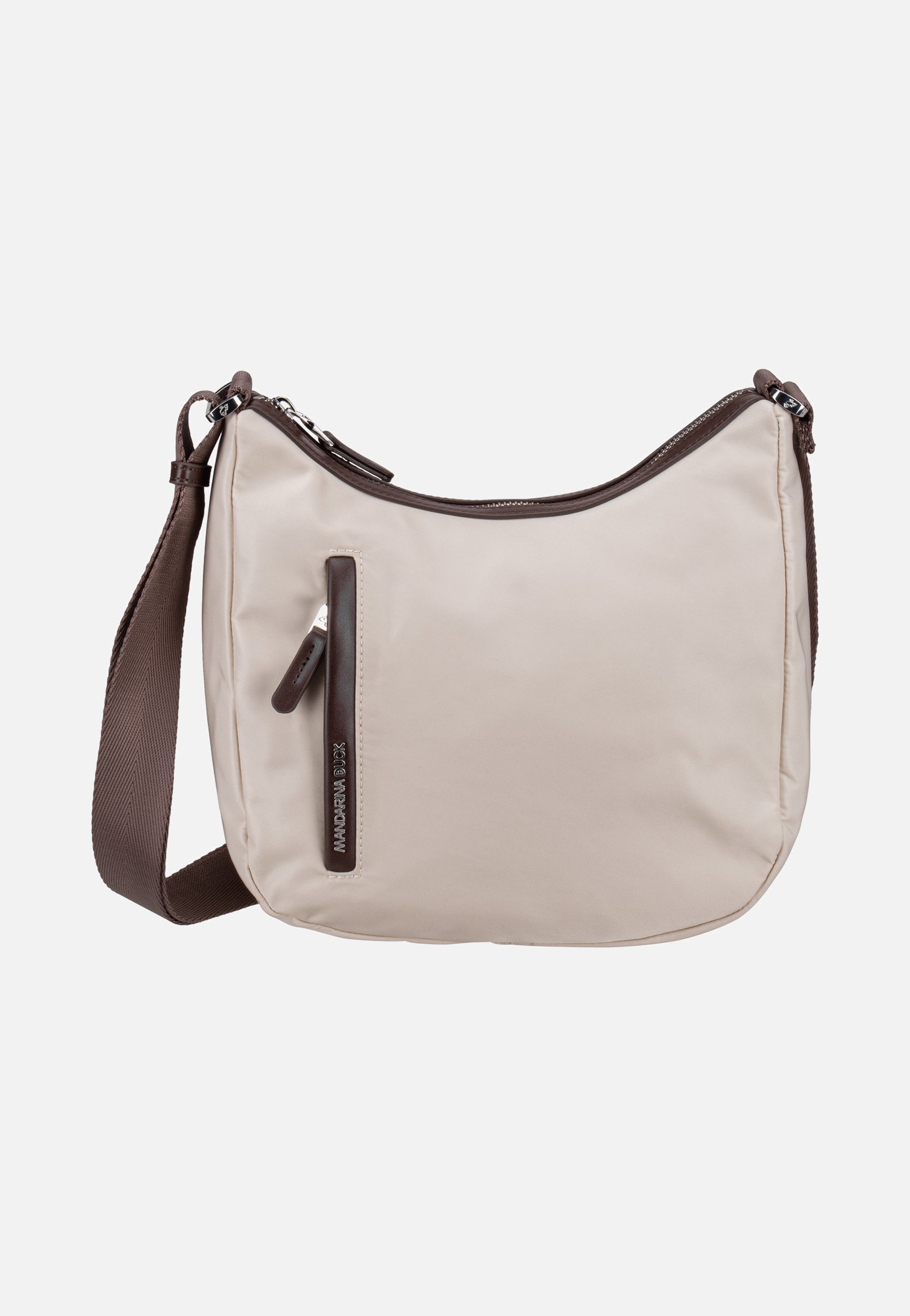 Mandarina Duck - Hunter Medium VCT40 Latte - Hobo Bag | Women-Image