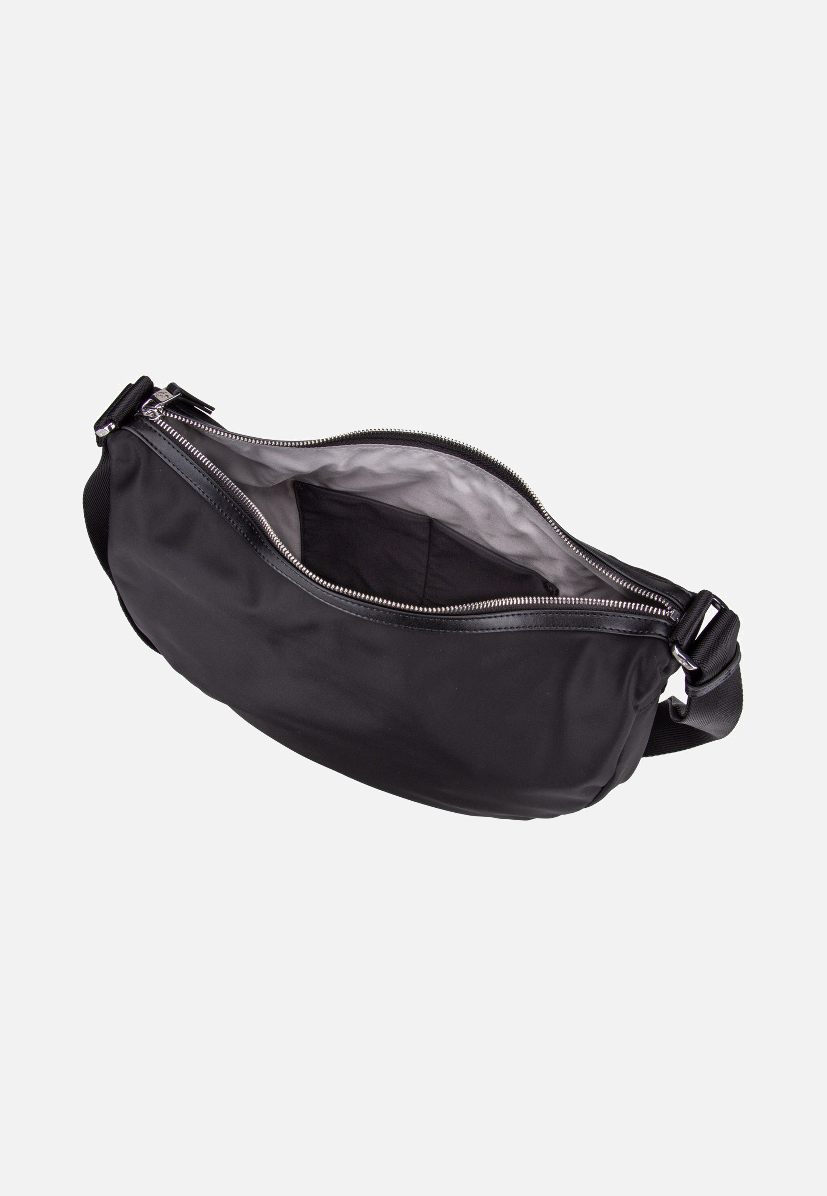 Mandarina Duck Hunter Medium VCT46 Black Hobo Bag