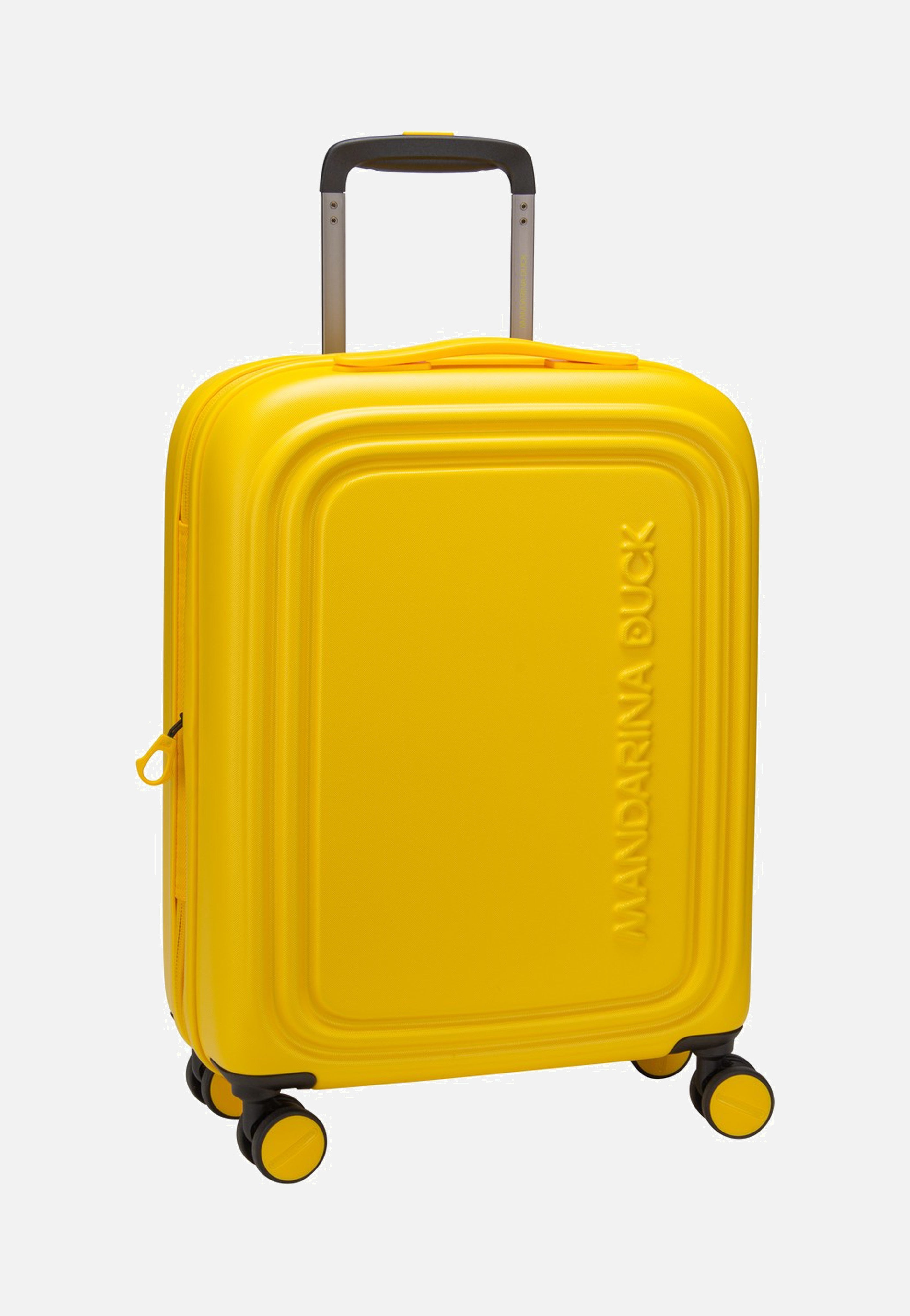 Mandarina Duck Logoduck + Cabin Exp SZV24 Duck Yellow Koffer