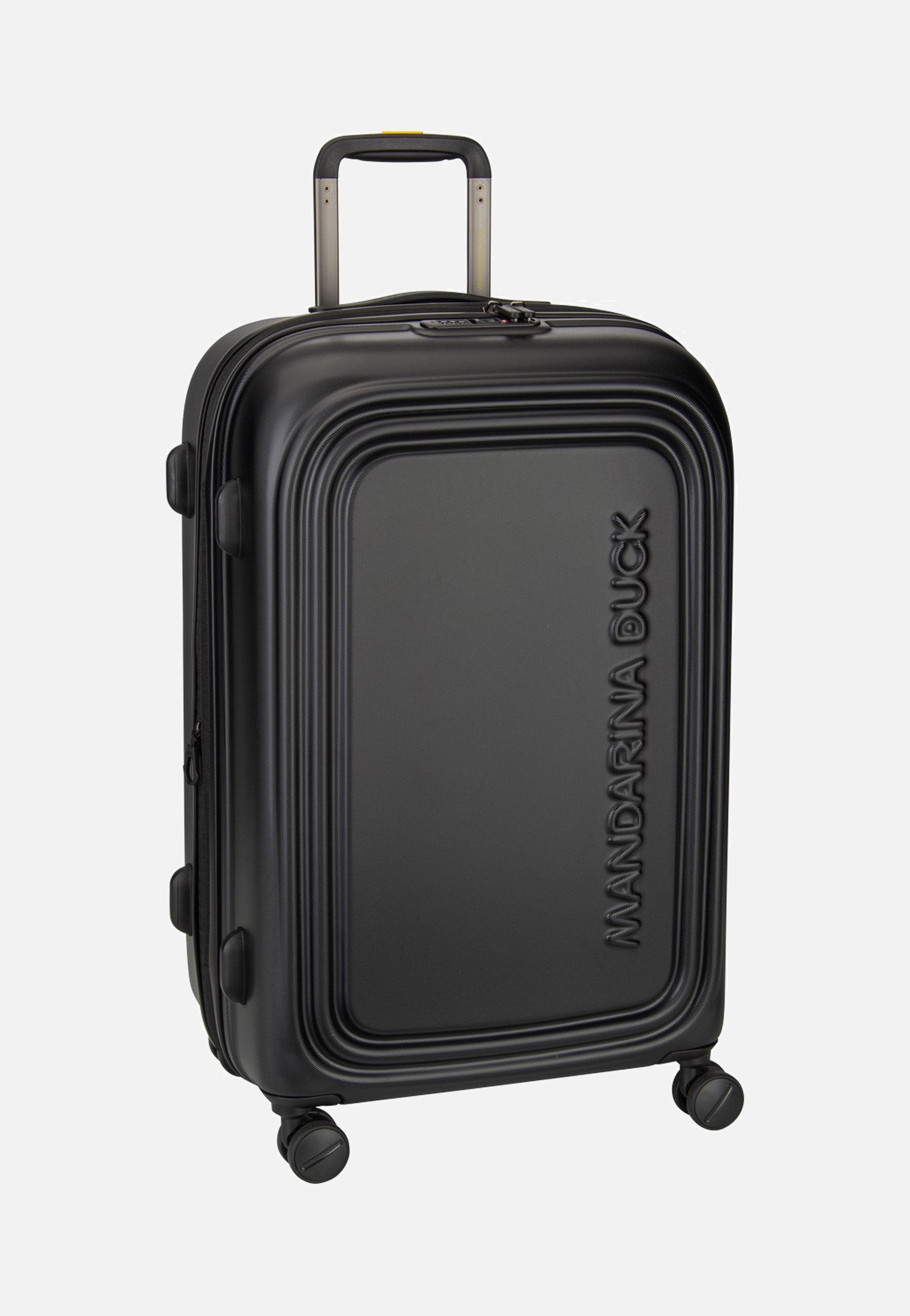 Mandarina Duck Logoduck + Trolley Medium Exp Black Koffer