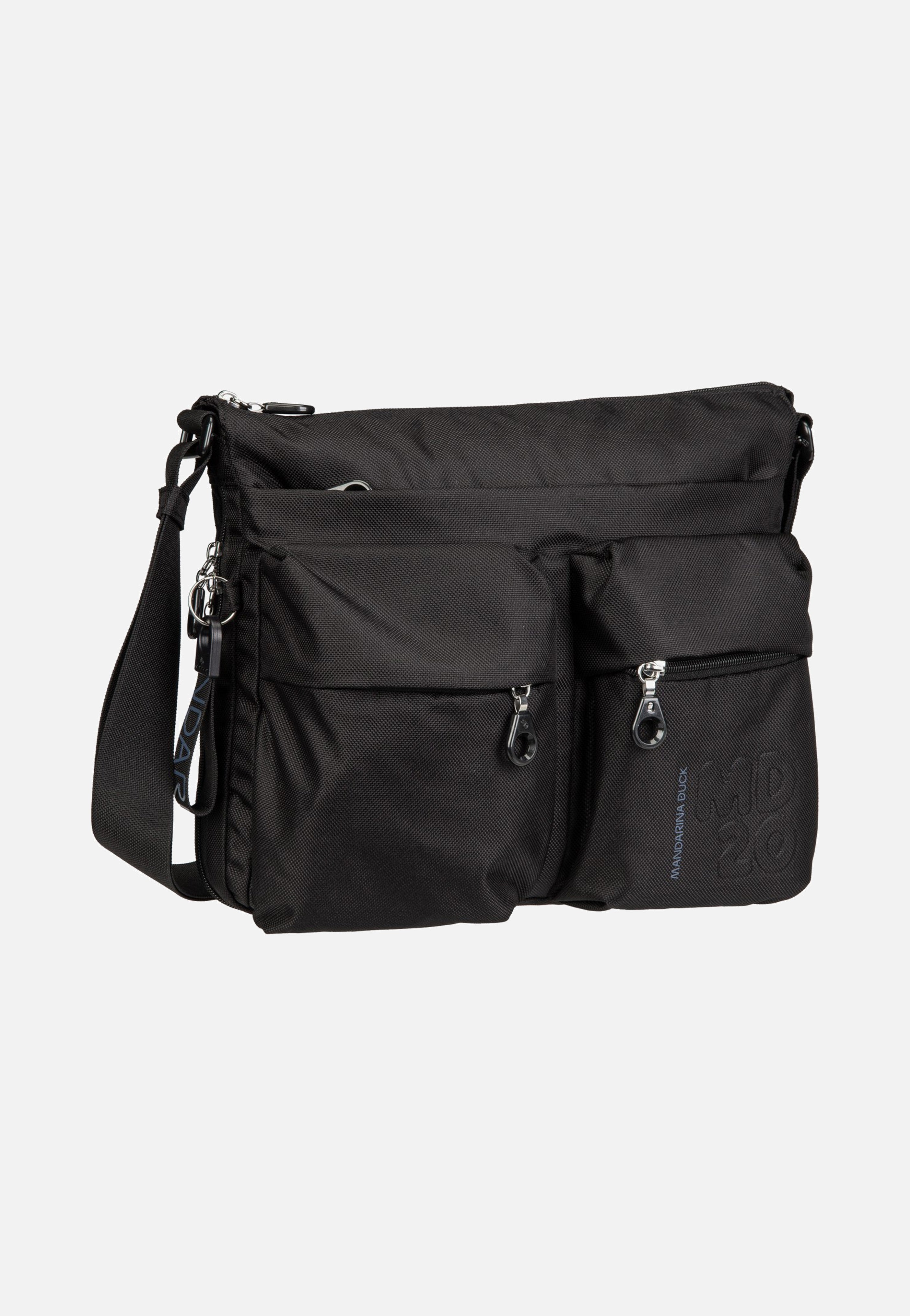 Mandarina Duck - MD20 Big QMTX6 Black - Crossbody Bag | Women-Image