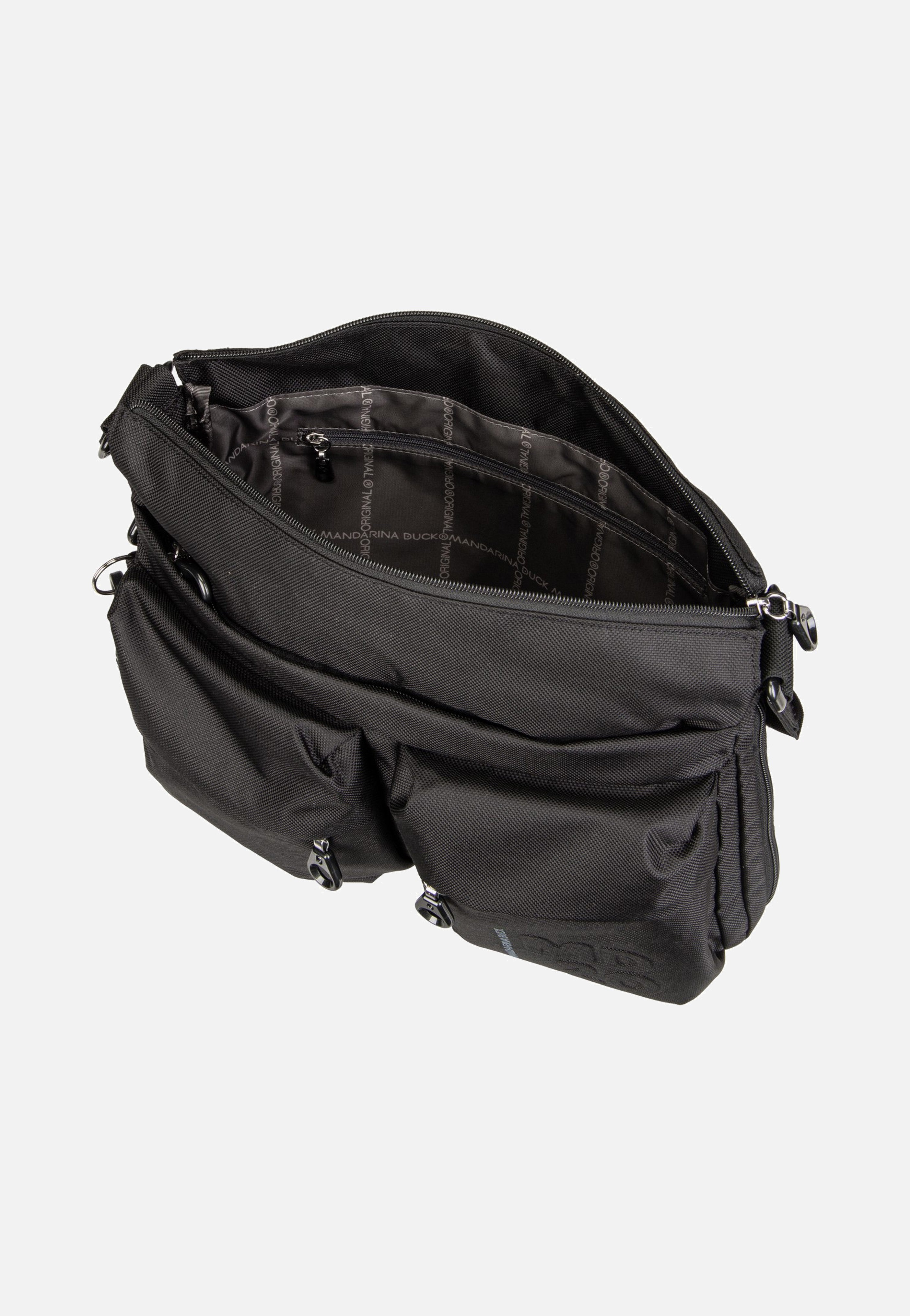 Mandarina Duck - MD20 Big QMTX6 Black - Crossbody Bag | Women-Image
