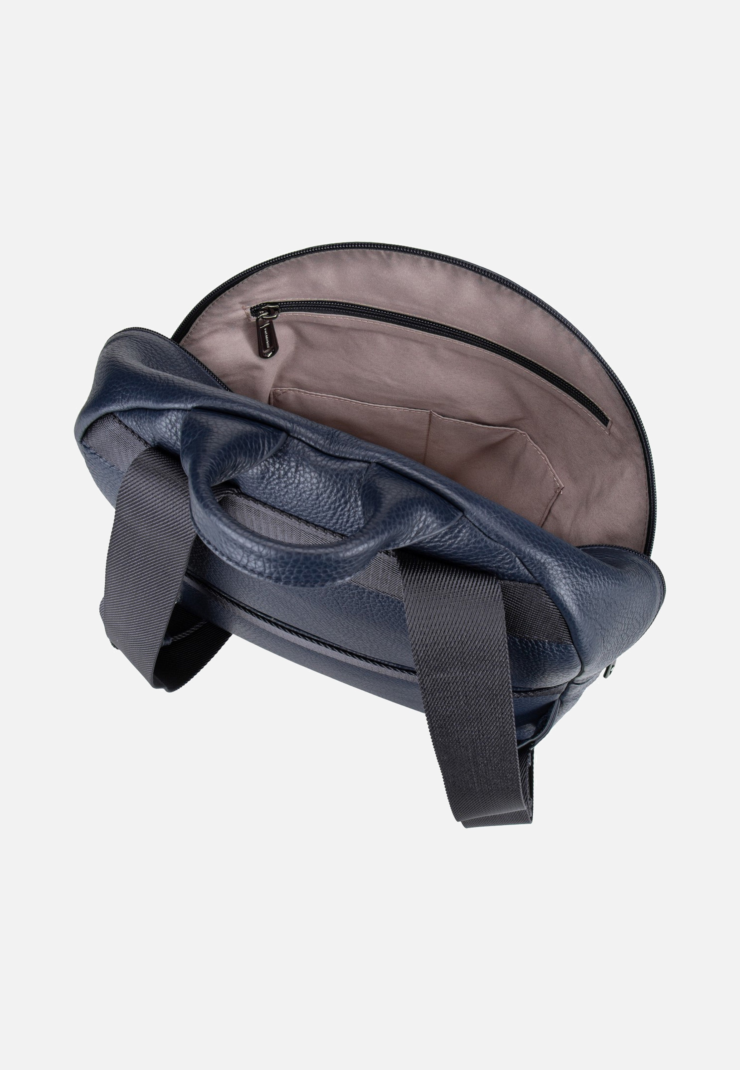 Mandarina Duck Mellow Leather FZT35 Dress Blue Rucksack