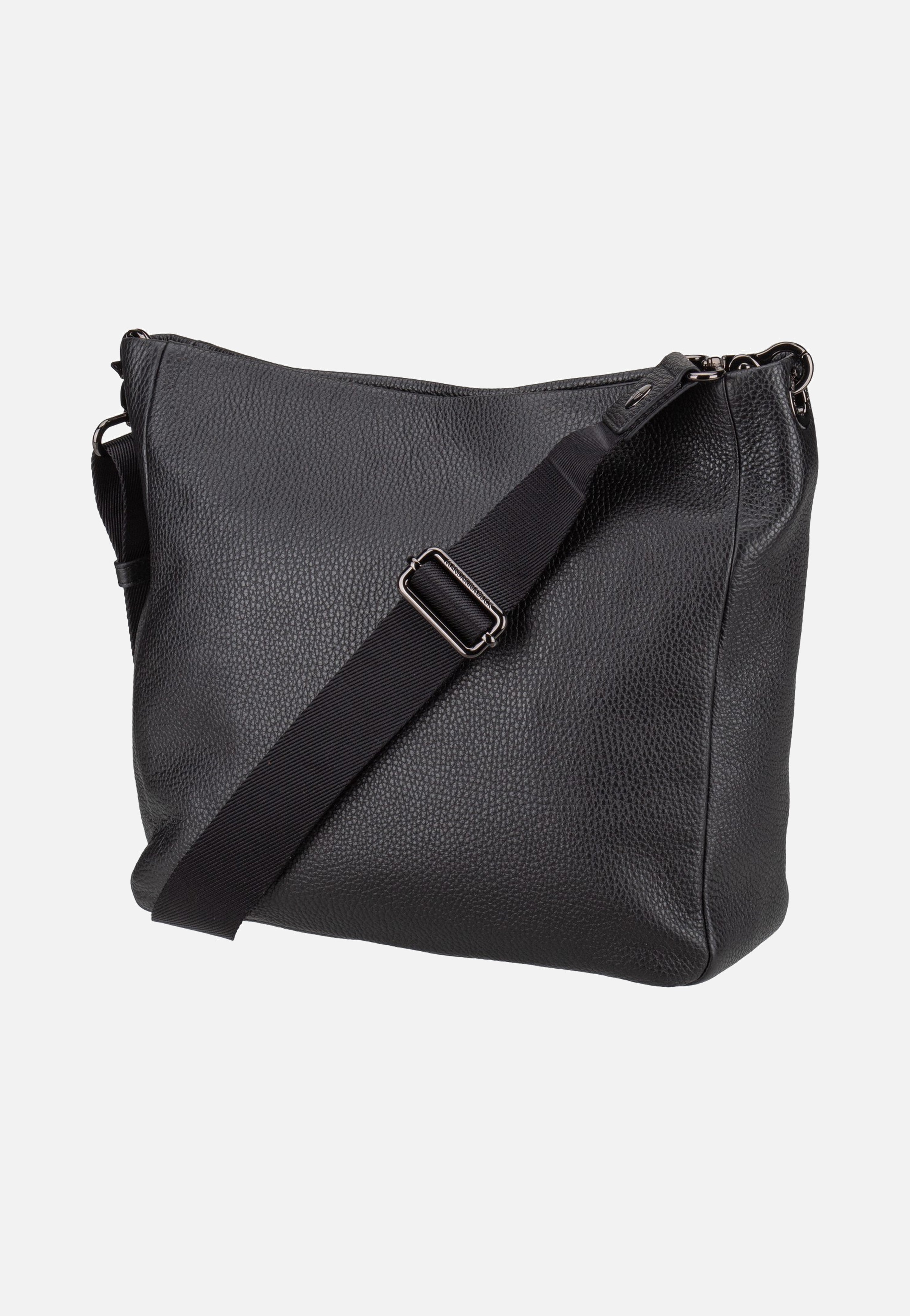 Mandarina Duck - Mellow Leather Large FZT04 Nero - Crossbody Bag | Neutral-Image