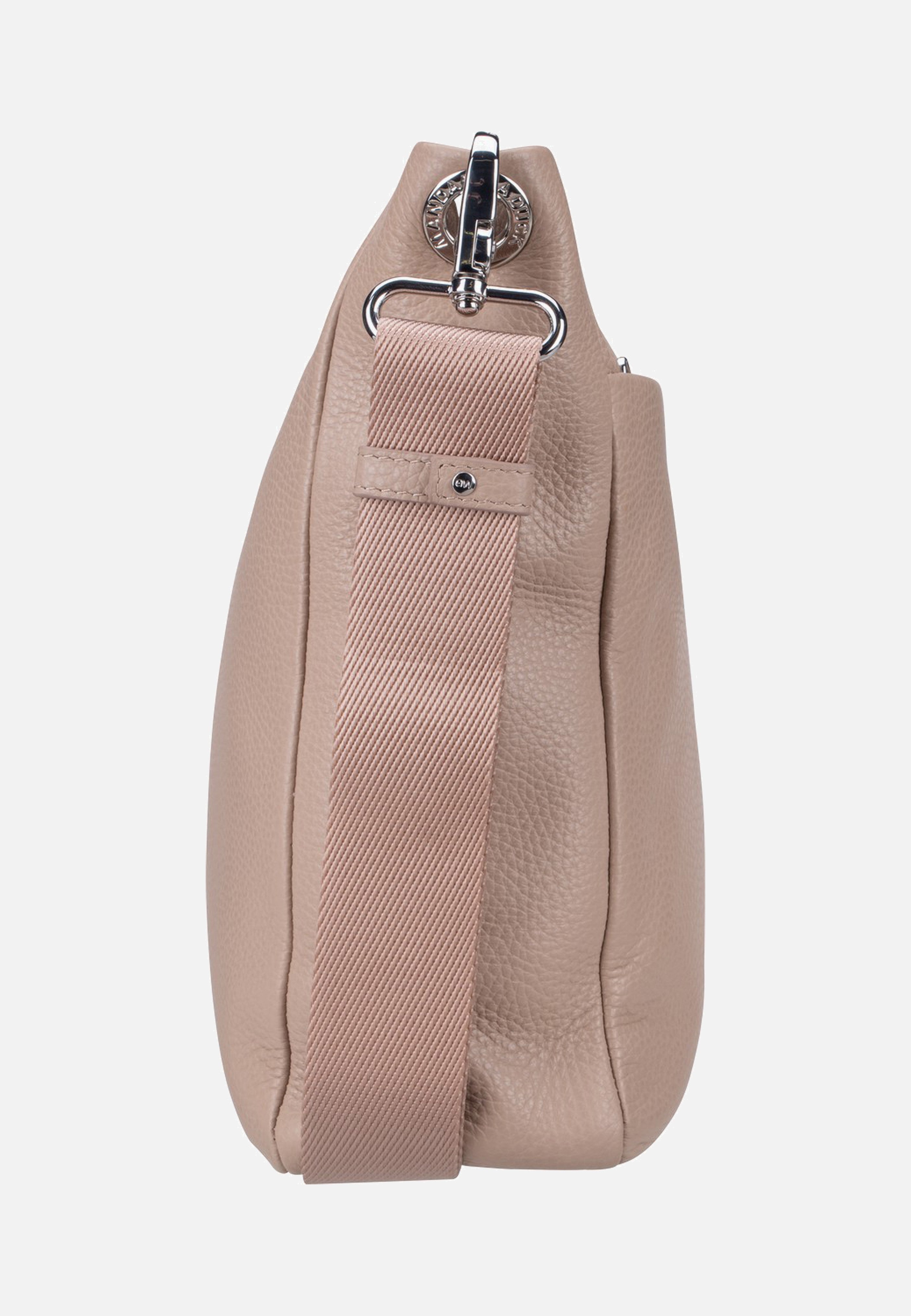 Mandarina Duck - Mellow Leather Large FZT04 Warm Taupe - Crossbody Bag | Neutral-Image