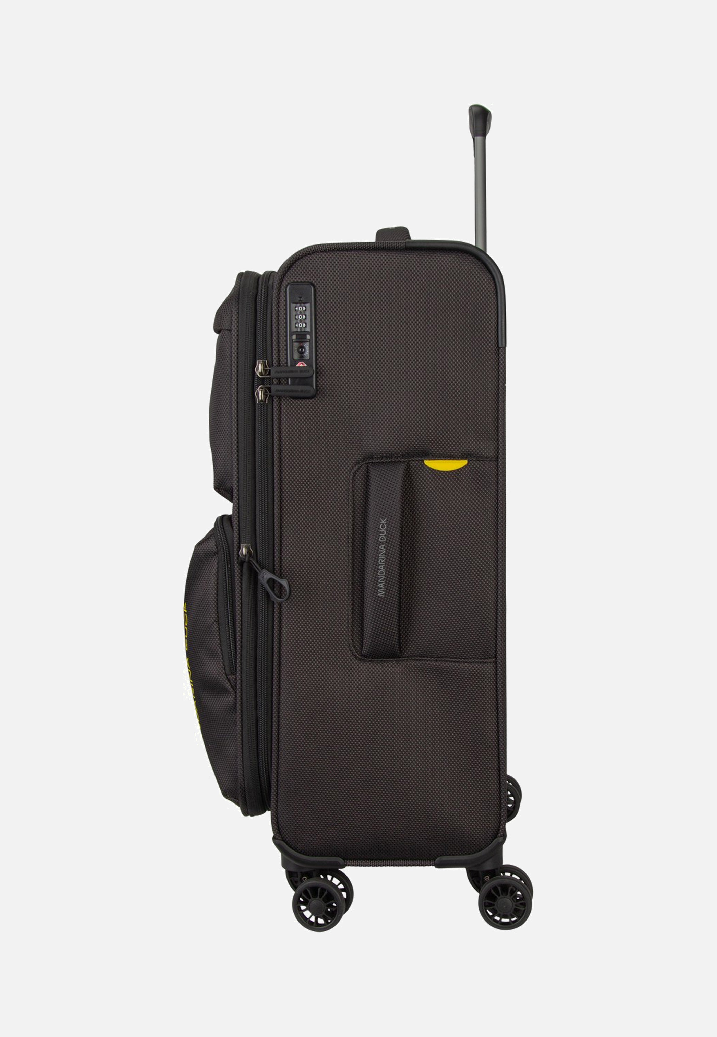 Mandarina Duck - Zephyr Medium Exp OTV03 Black - Suitcase | Neutral-Image
