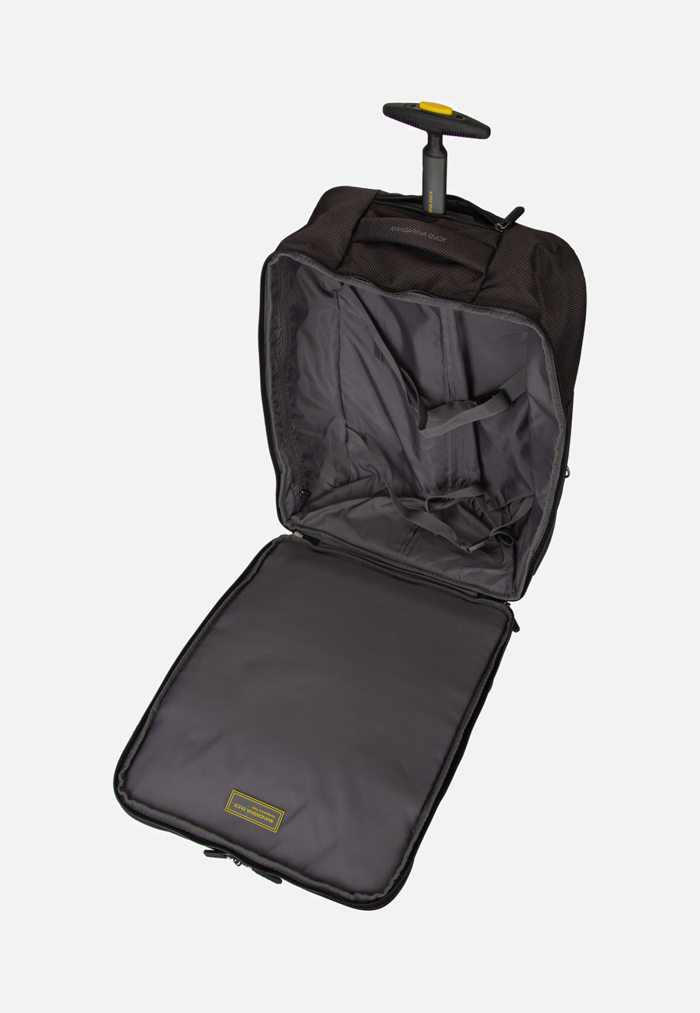 Mandarina Duck Zephyr Trolley OTV06 Black Backpack Trolley