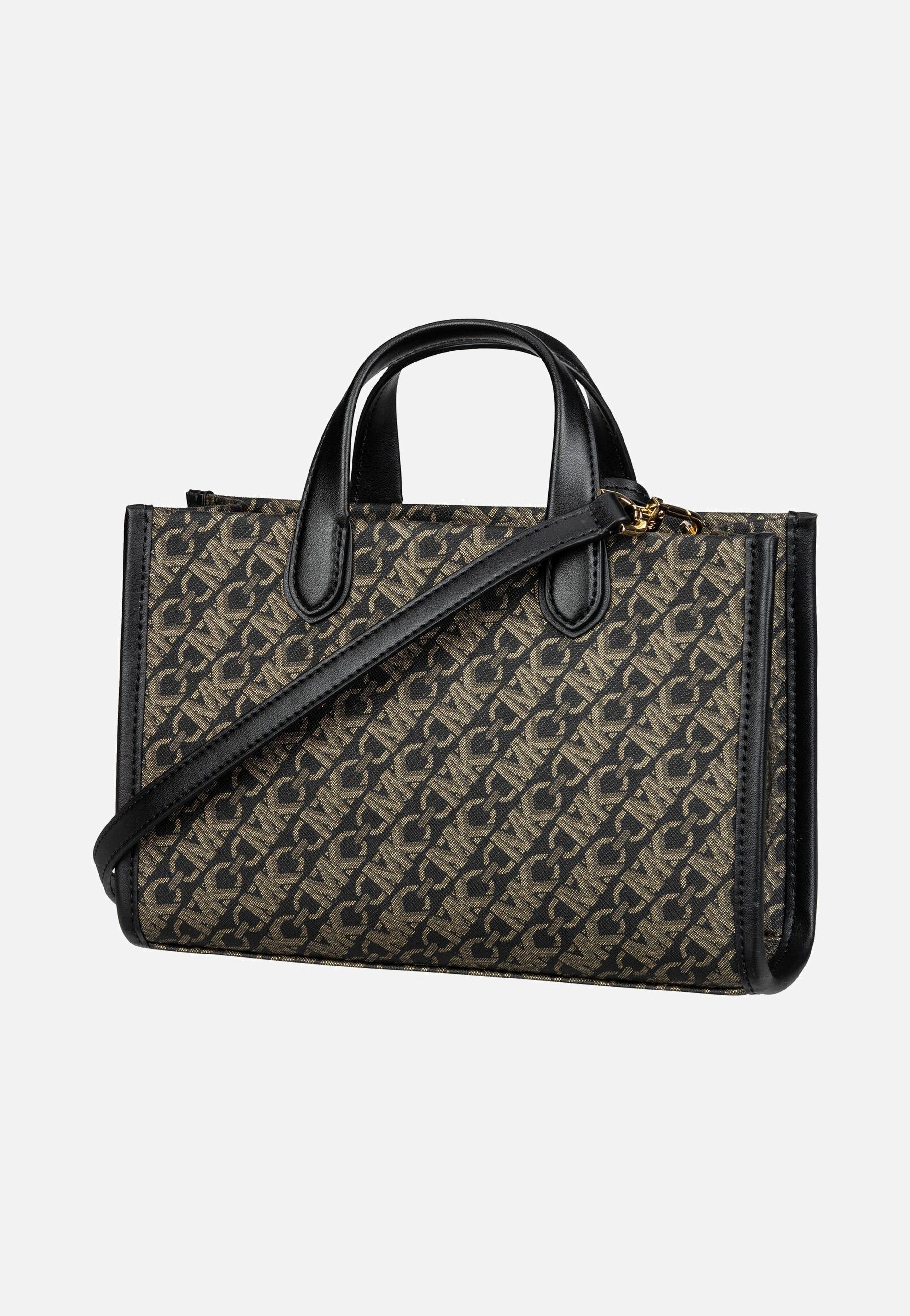 Michael Kors - Gigi Small EW MK SIG Black/Gold - Handle Bag | Women-Image