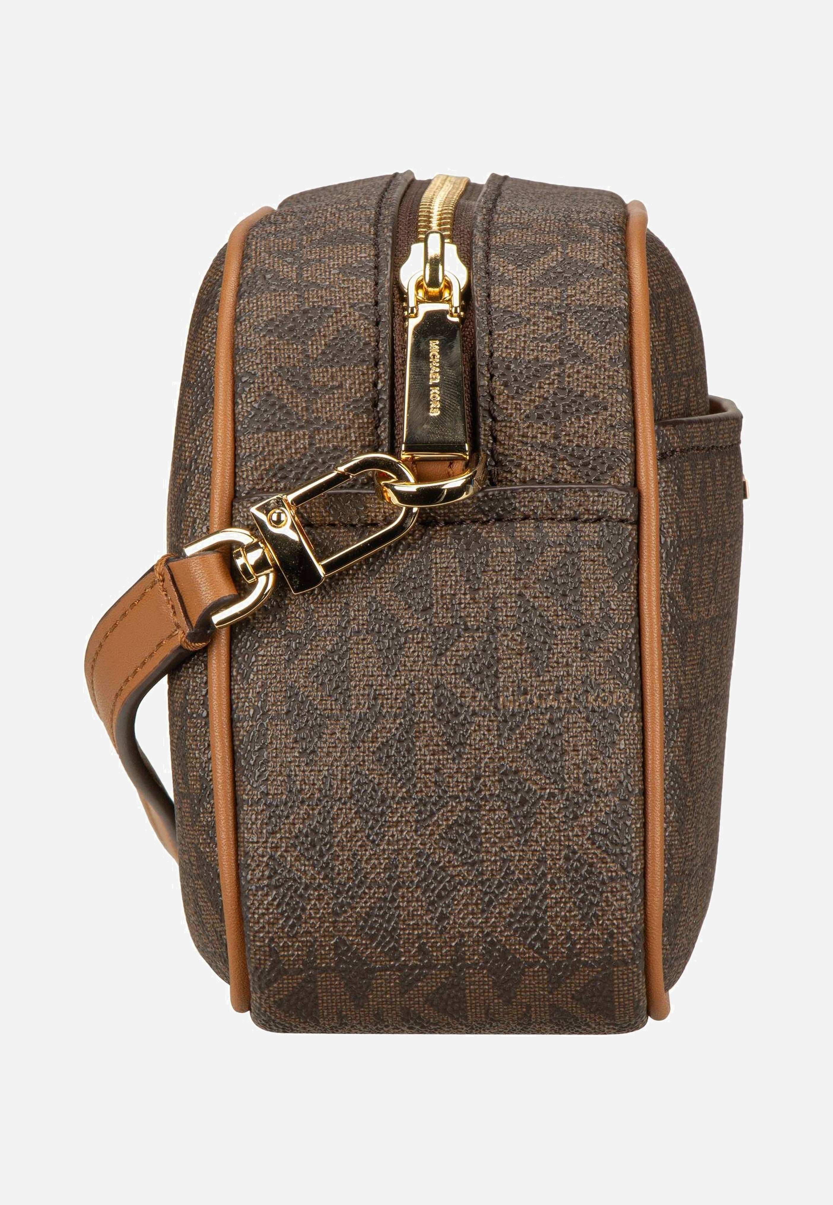 Michael Kors Jet Set SM Camera XBody MK SIG Brown/Acorn Umhängetasche