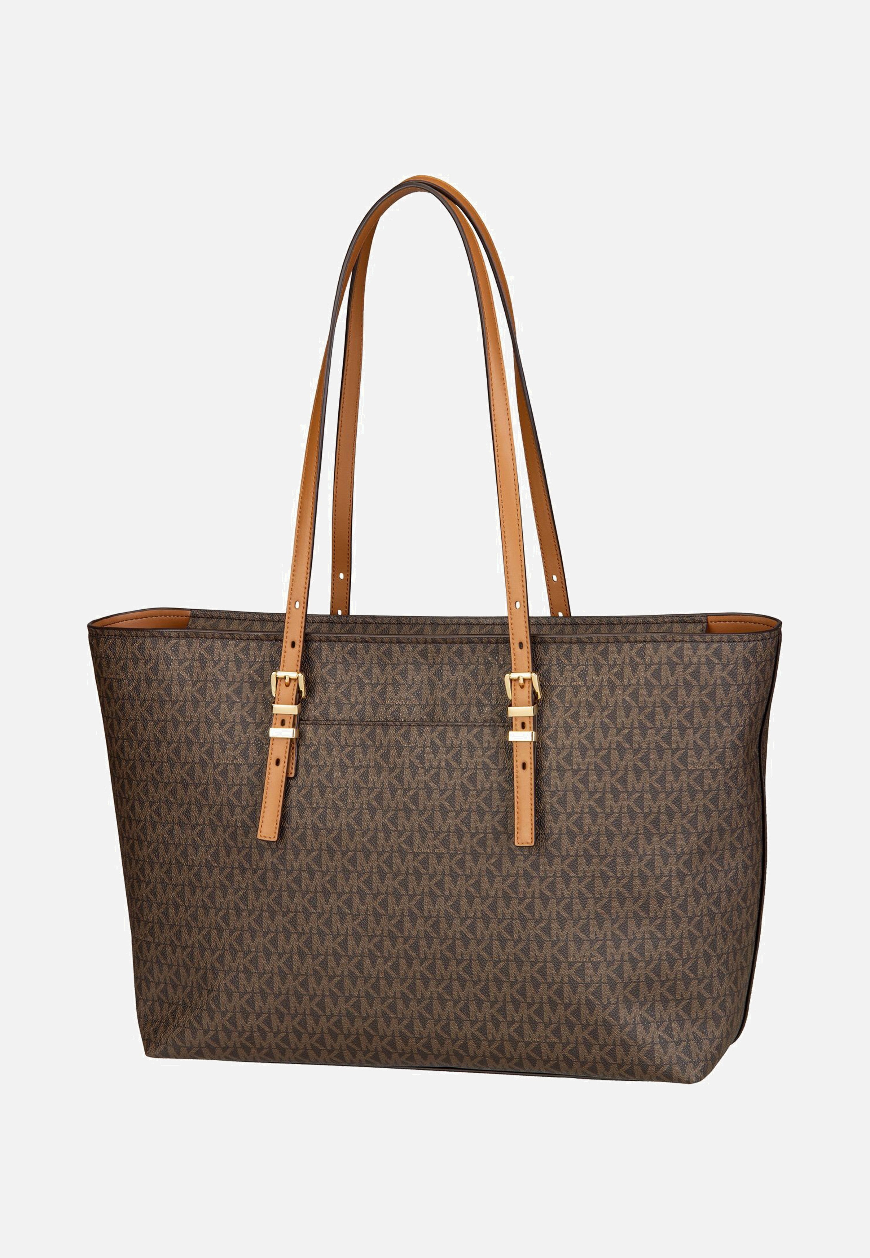 Michael Kors - Quinn LG EW TZ Tote MK SIG Brown/Acorn - Shopper | Women-Image
