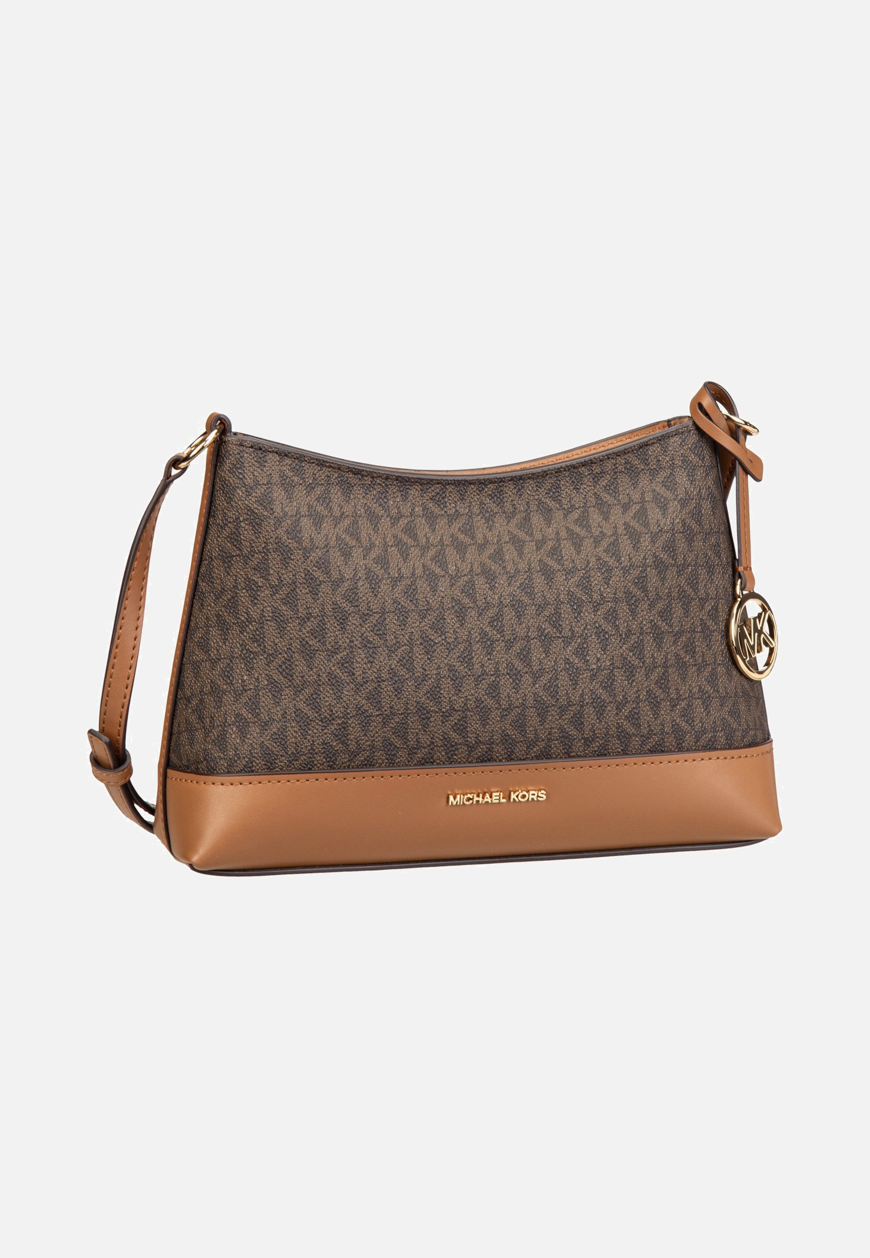 Michael Kors Andie SM TZ Xbody Brown/Acorn Umhängetasche