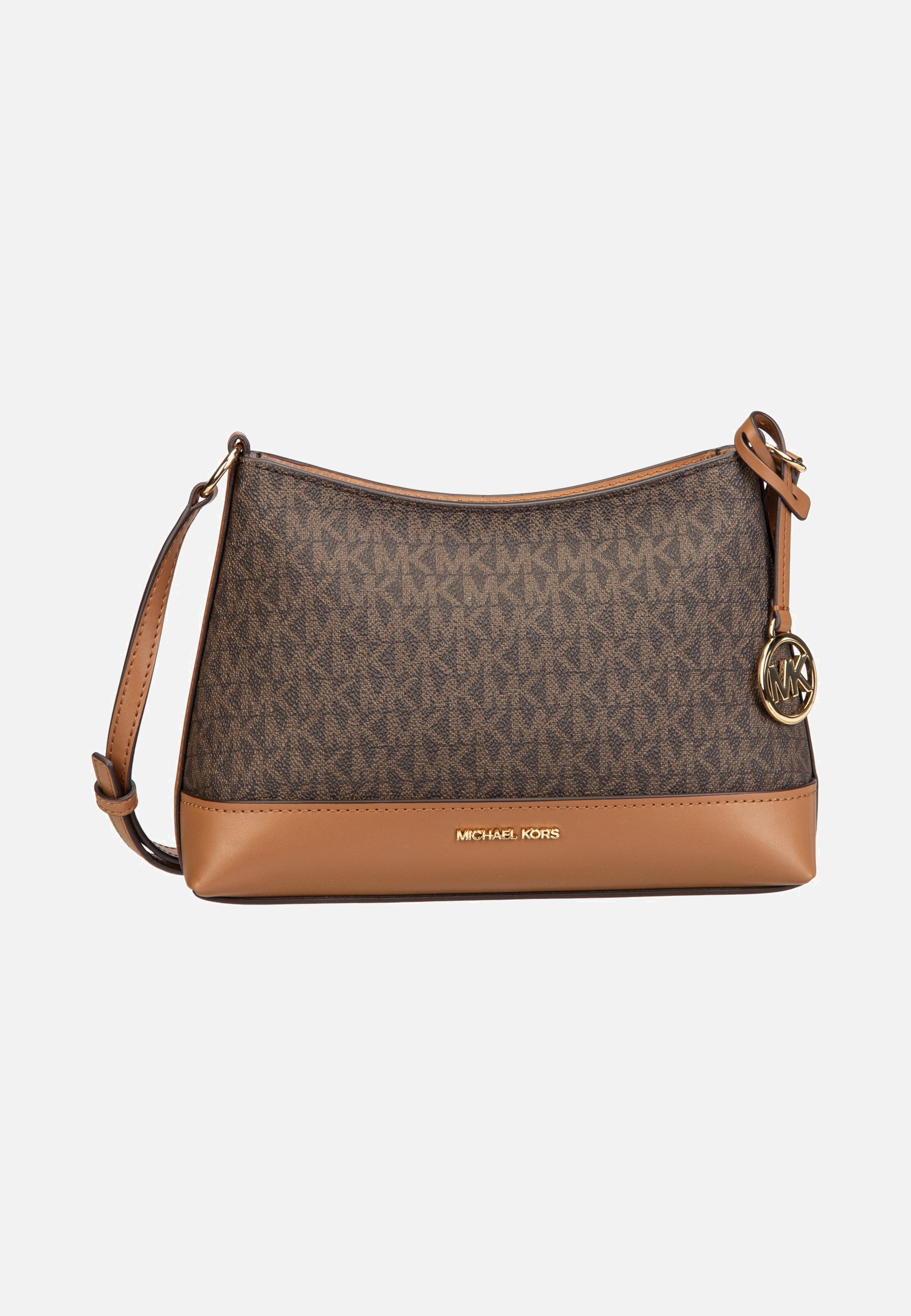 Michael Kors Andie SM TZ Xbody Brown/Acorn Umhängetasche