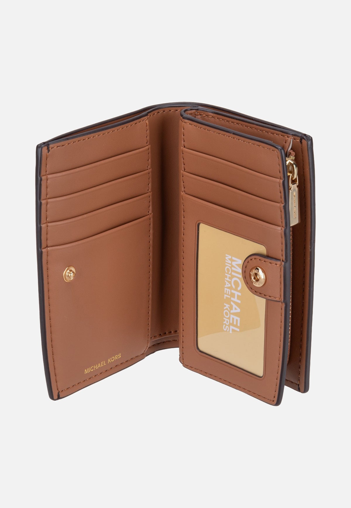Michael Kors Bryant MD Za Brown/Acorn Portemonnaie