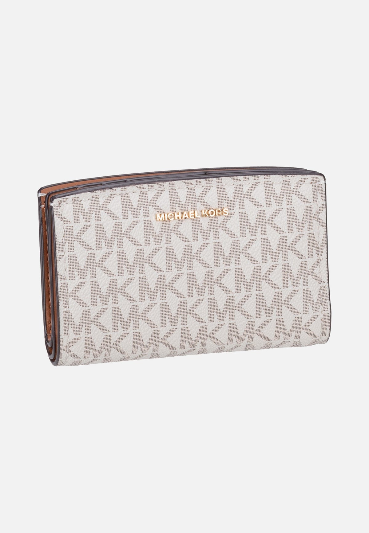 Michael Kors Bryant MD Za Vanilla/Acorn Portemonnaie