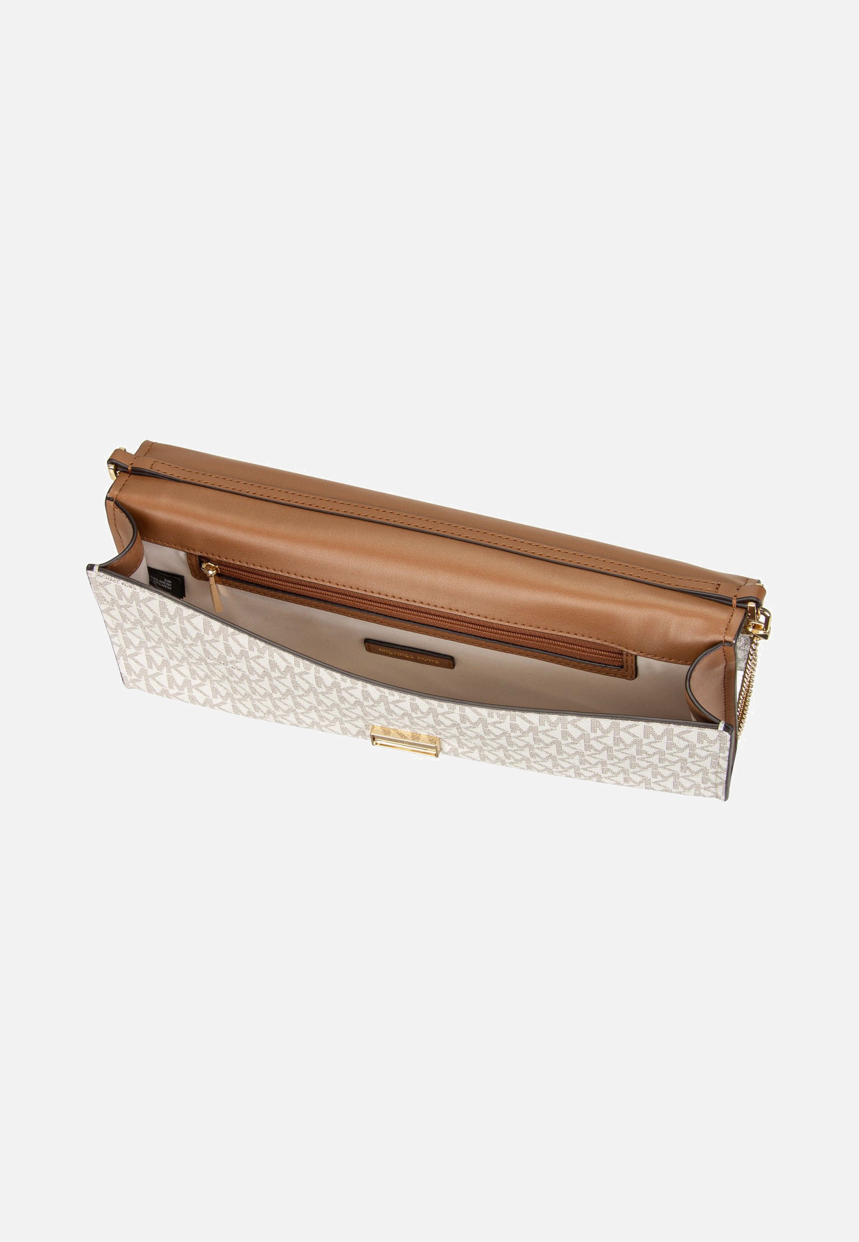 Michael Kors Hamilton Moderne Medium Ew Th Clutch Brown/Acorn Clutch