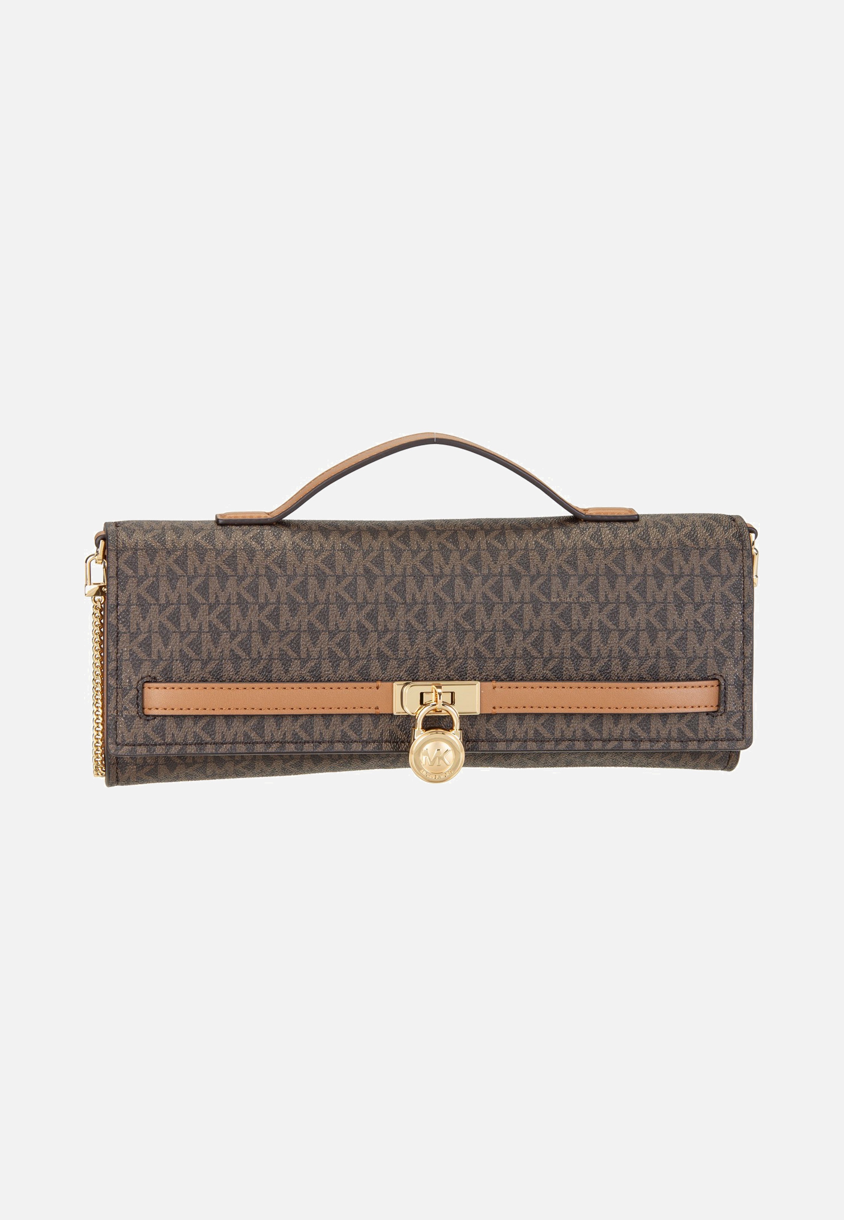 Michael Kors Hamilton Moderne Medium Ew Th Clutch Brown/Acorn Clutch