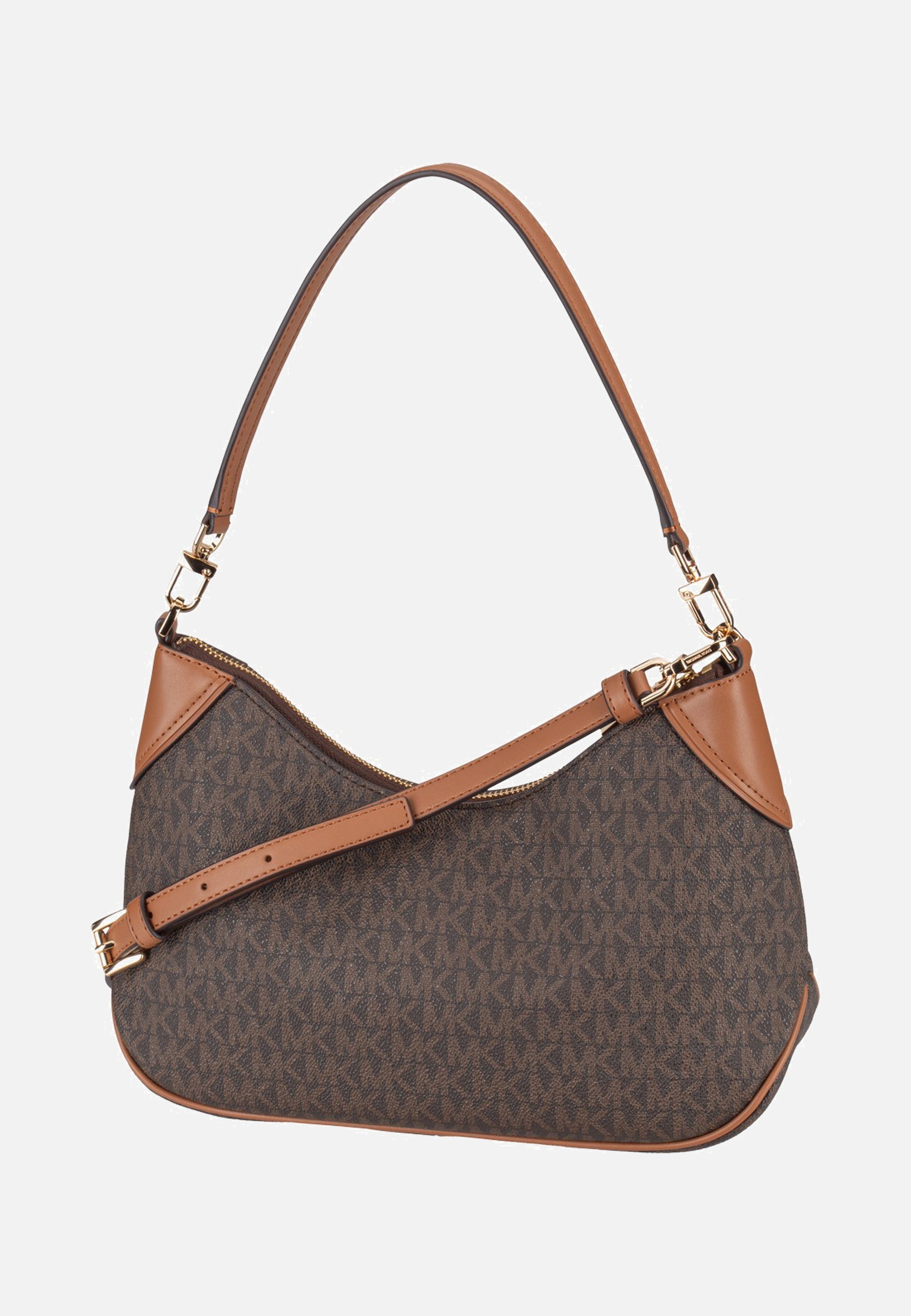 Michael Kors - Jet Set MD Conv Pouchette Xbody Brown/Acorn - Shoulder Bag | Women-Image