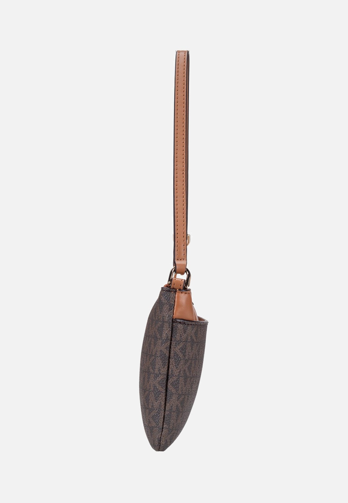 Michael Kors Jet Set MD Tz Conv Wristlet Brown/Acorn Clutch