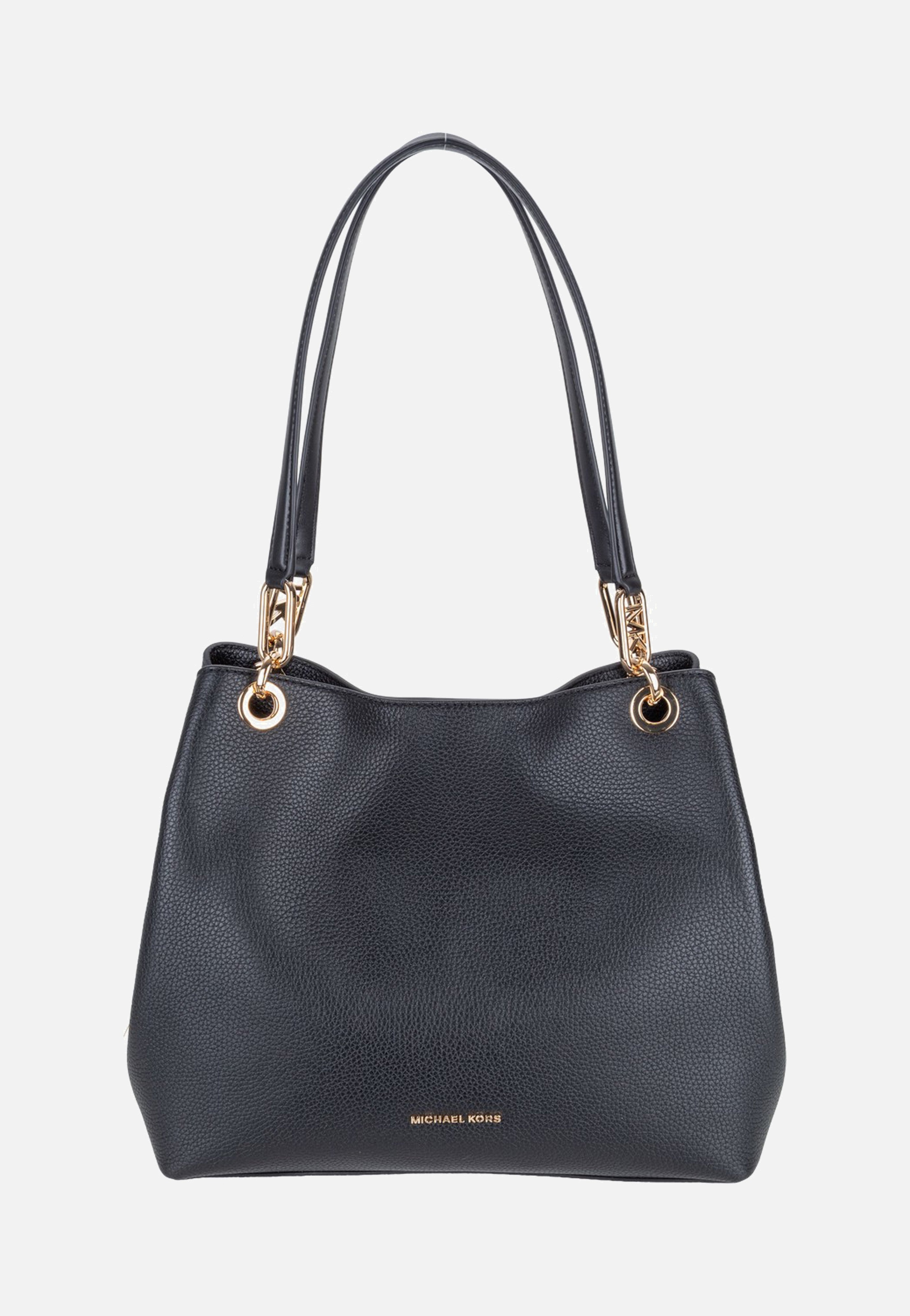 Michael Kors Kensington Large Shldr Tote Black Shoulder Bag
