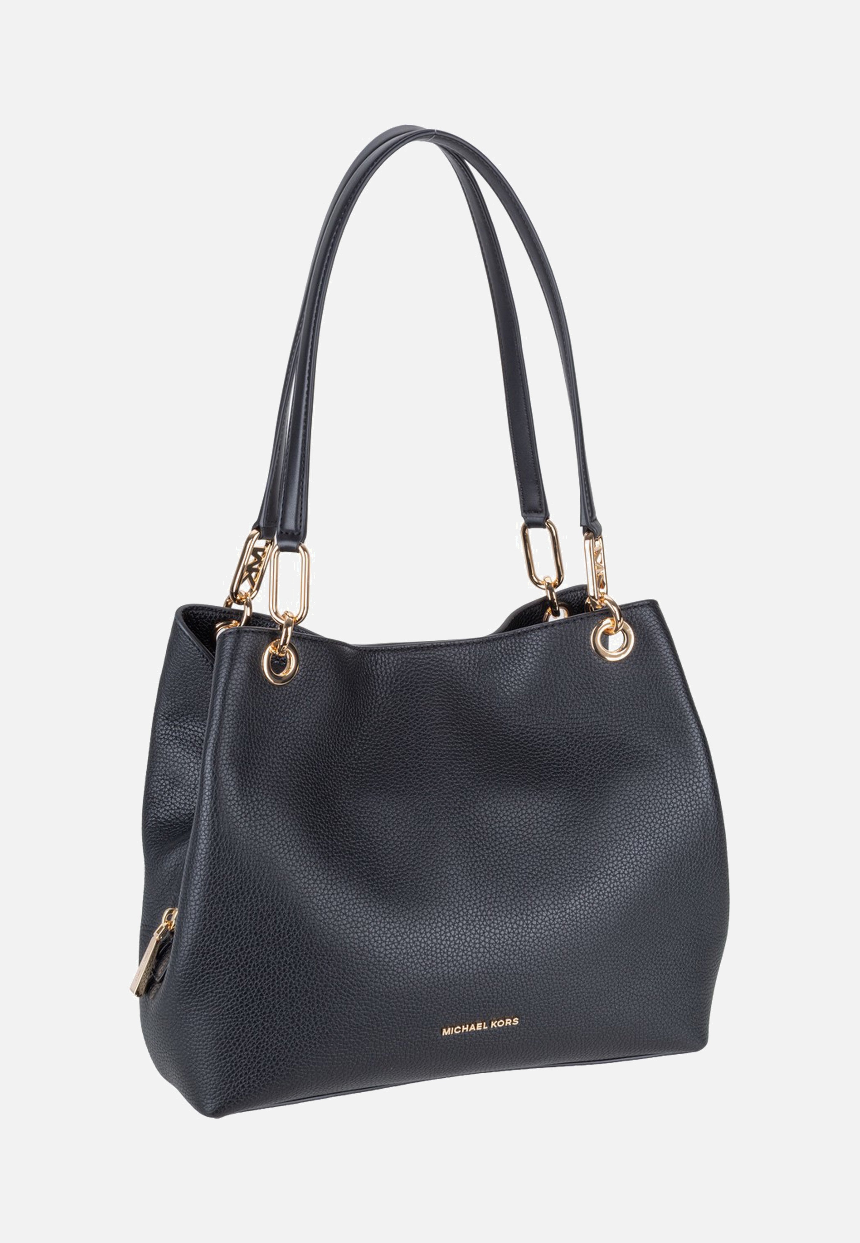 Michael Kors Kensington Large Shldr Tote Black Shoulder Bag