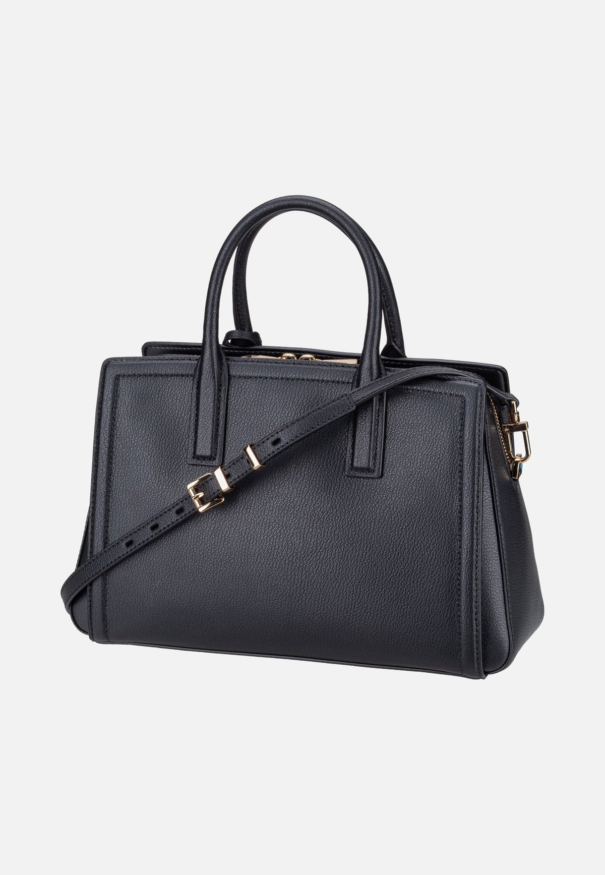 Michael Kors Laila MD Satchel Black Satchel