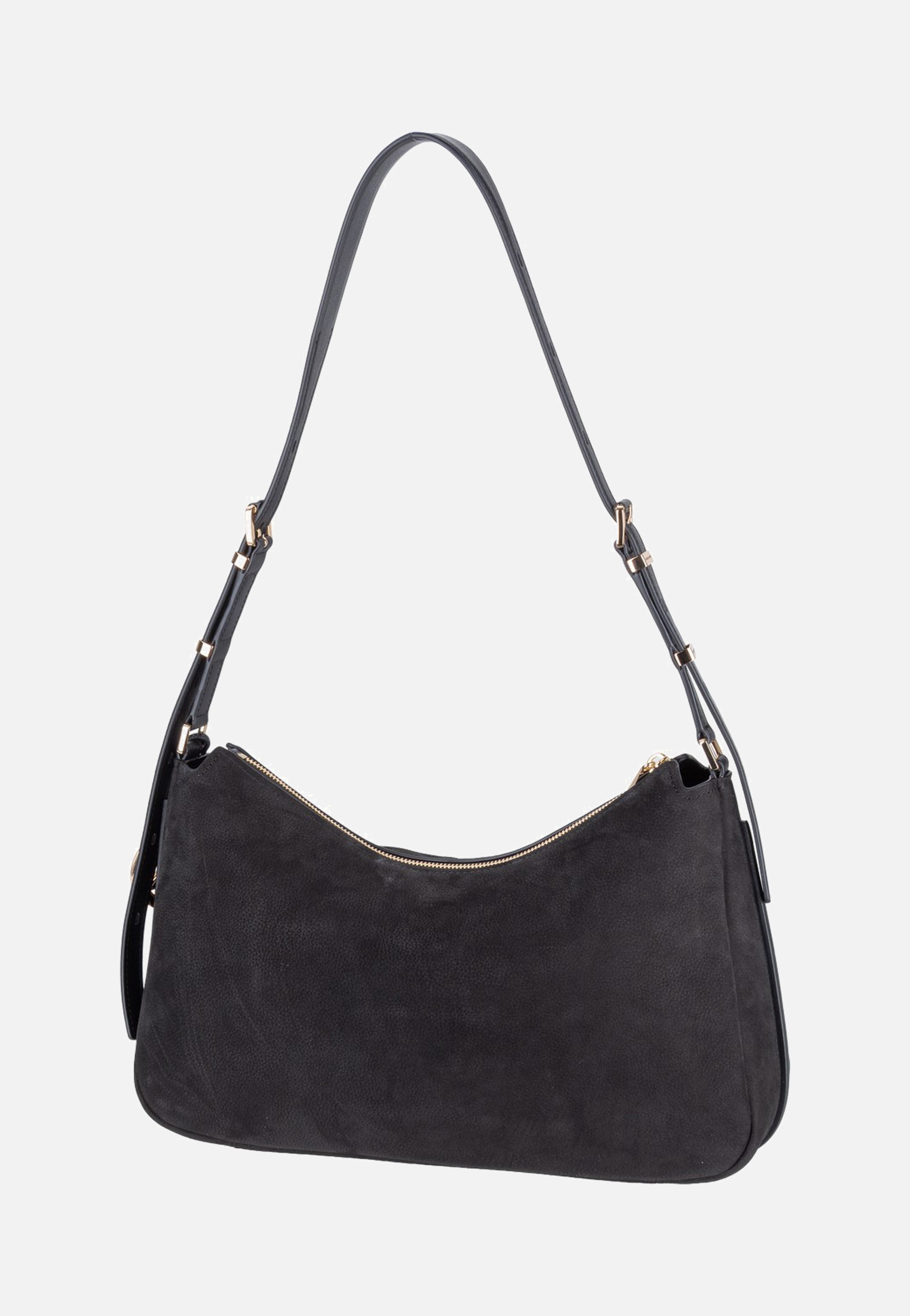 Michael Kors Nolita Medium Tz Conv Shldr Black Hobo Bag