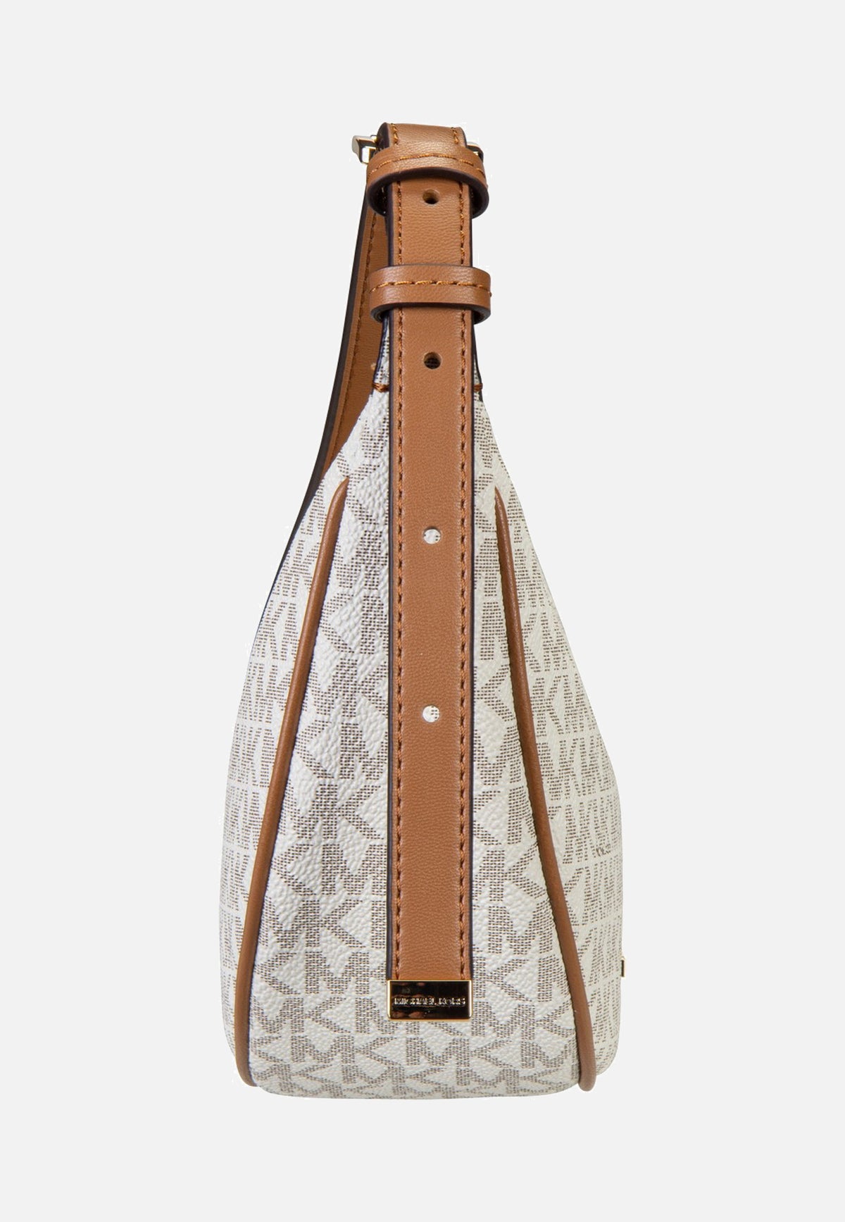 Michael Kors Skye MD Conv Sling Xbody Vanilla/Acorn Crossbody Bag