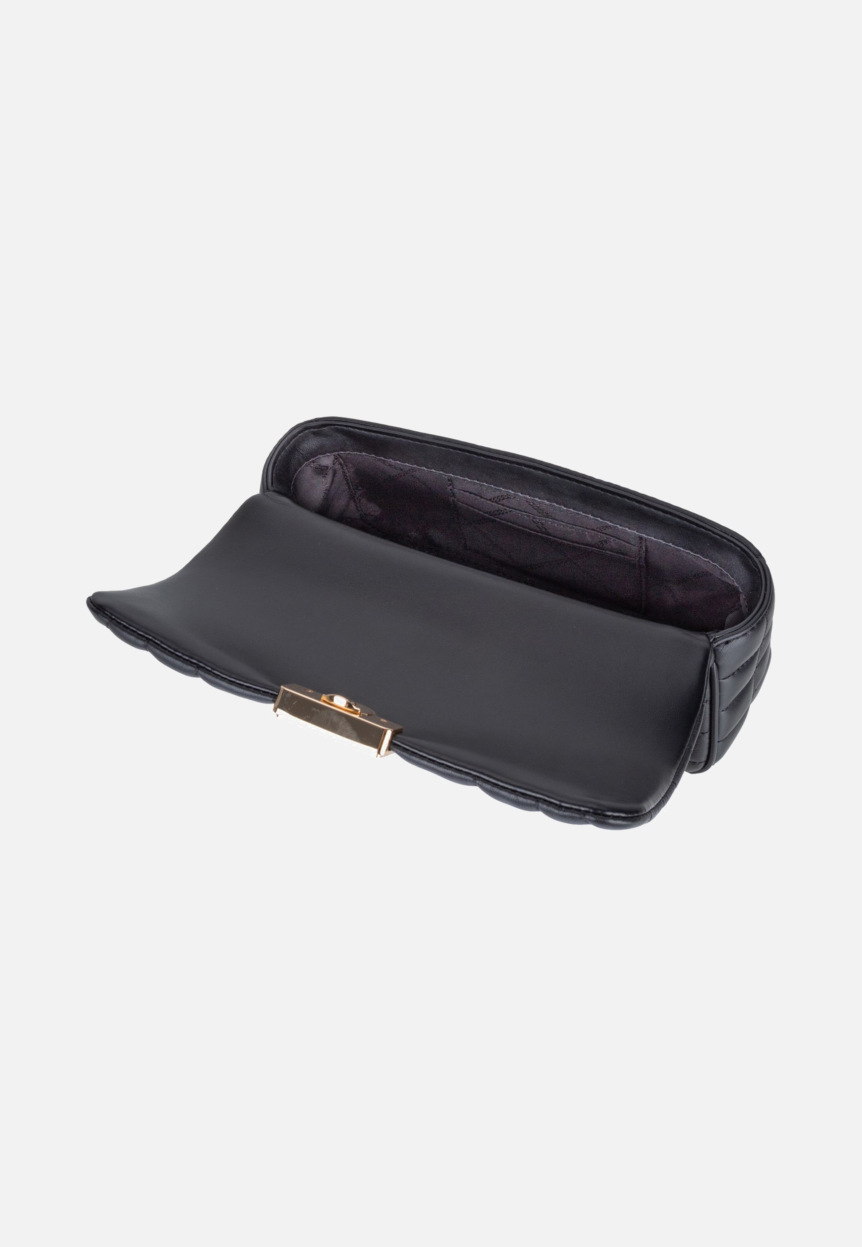 Michael Kors Tribeca Small Conv Chain Shldr Black Evening Bag