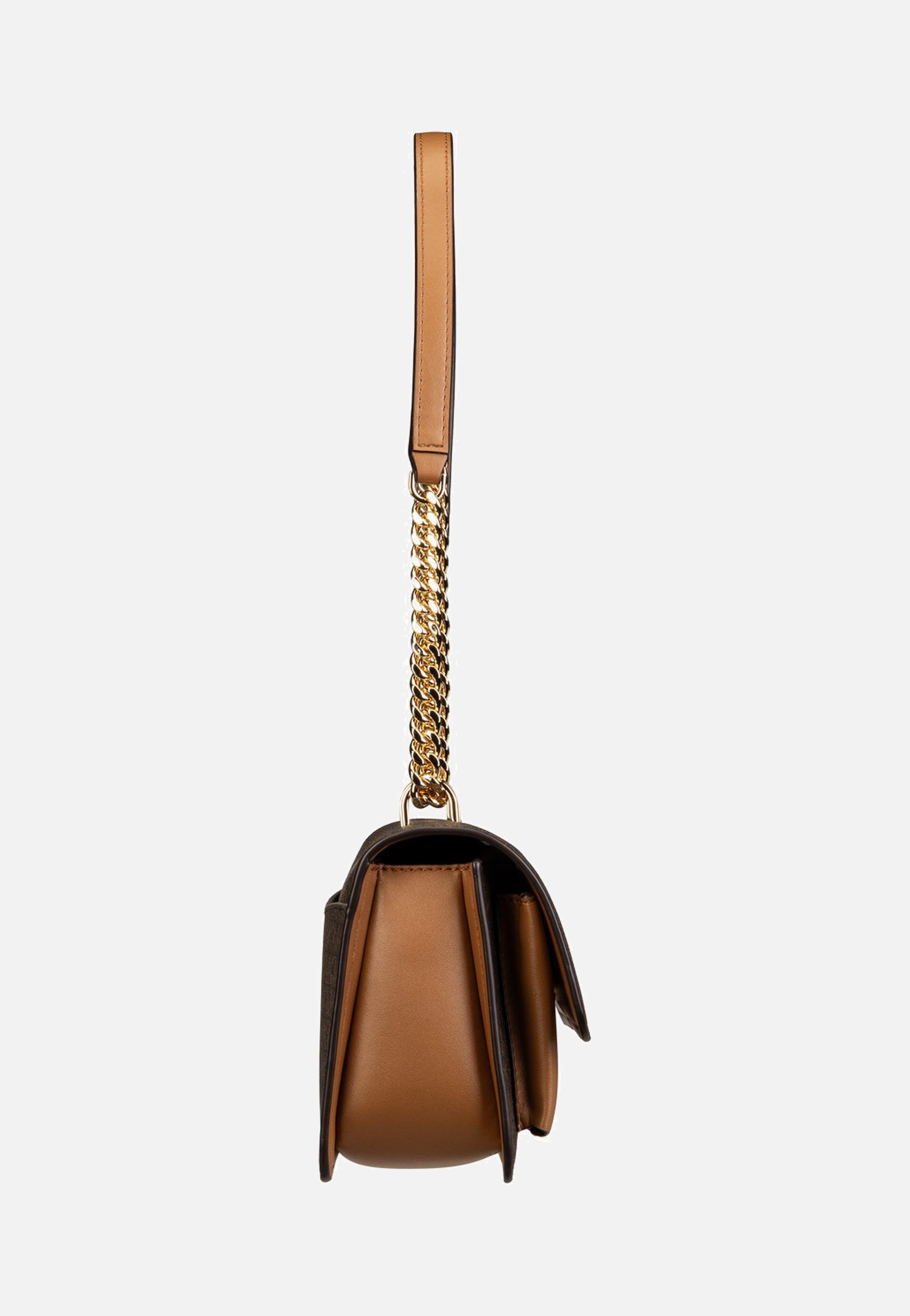 Michael Kors - Claire LG Shoulder MK Sig Brown/Acorn - Shoulder Bag | Women-Image