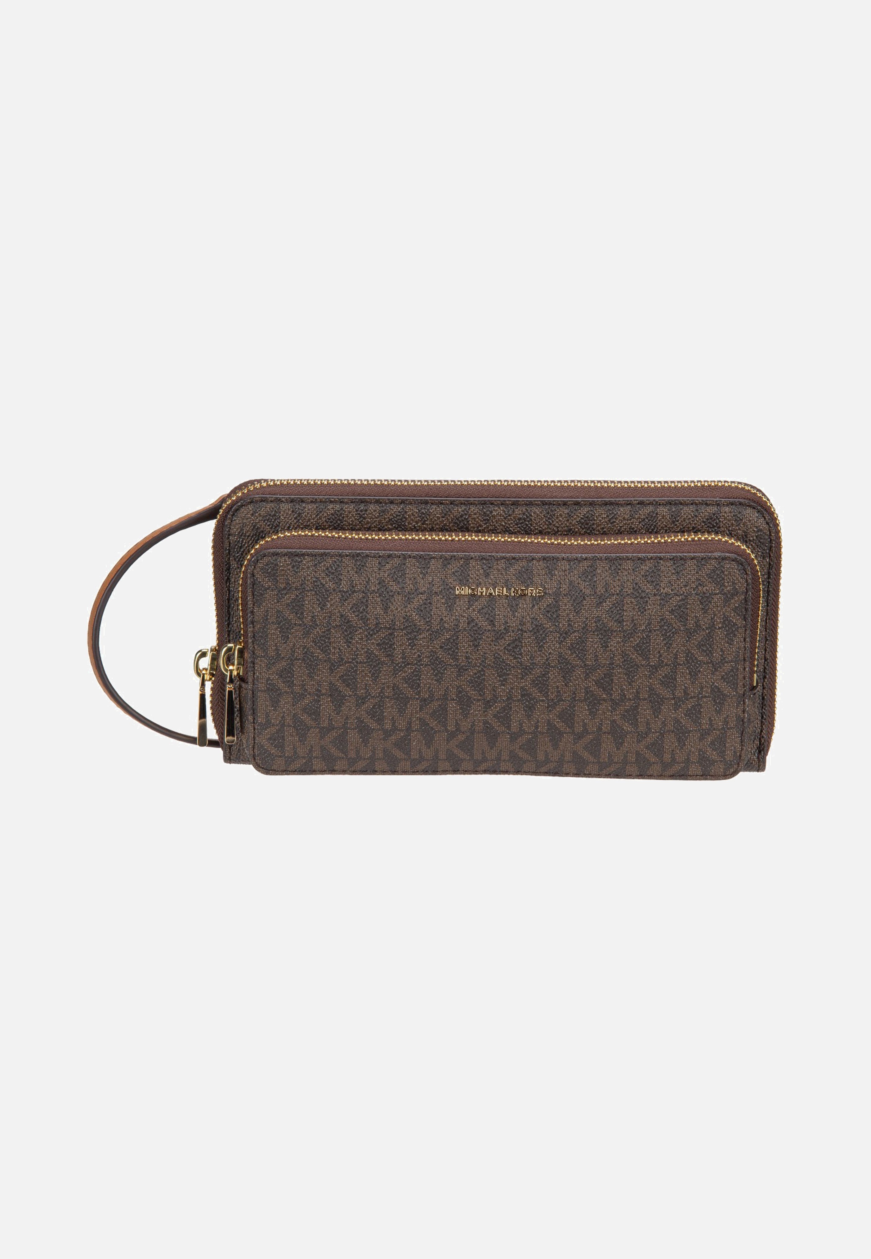 Michael Kors Jet Set LG Continental Xbody Brown/Acorn Evening Bag