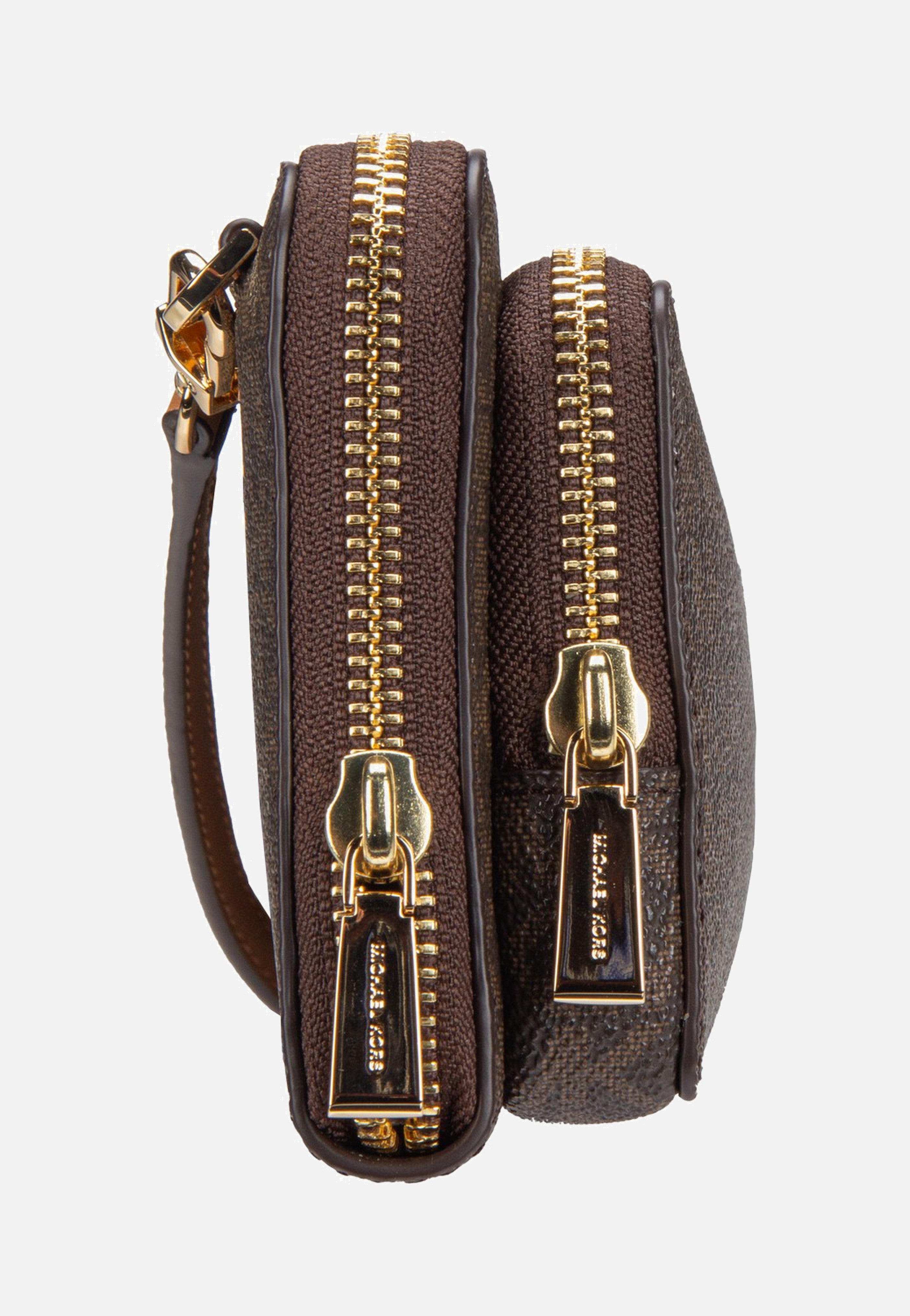 Michael Kors Jet Set LG Continental Xbody Brown/Acorn Evening Bag