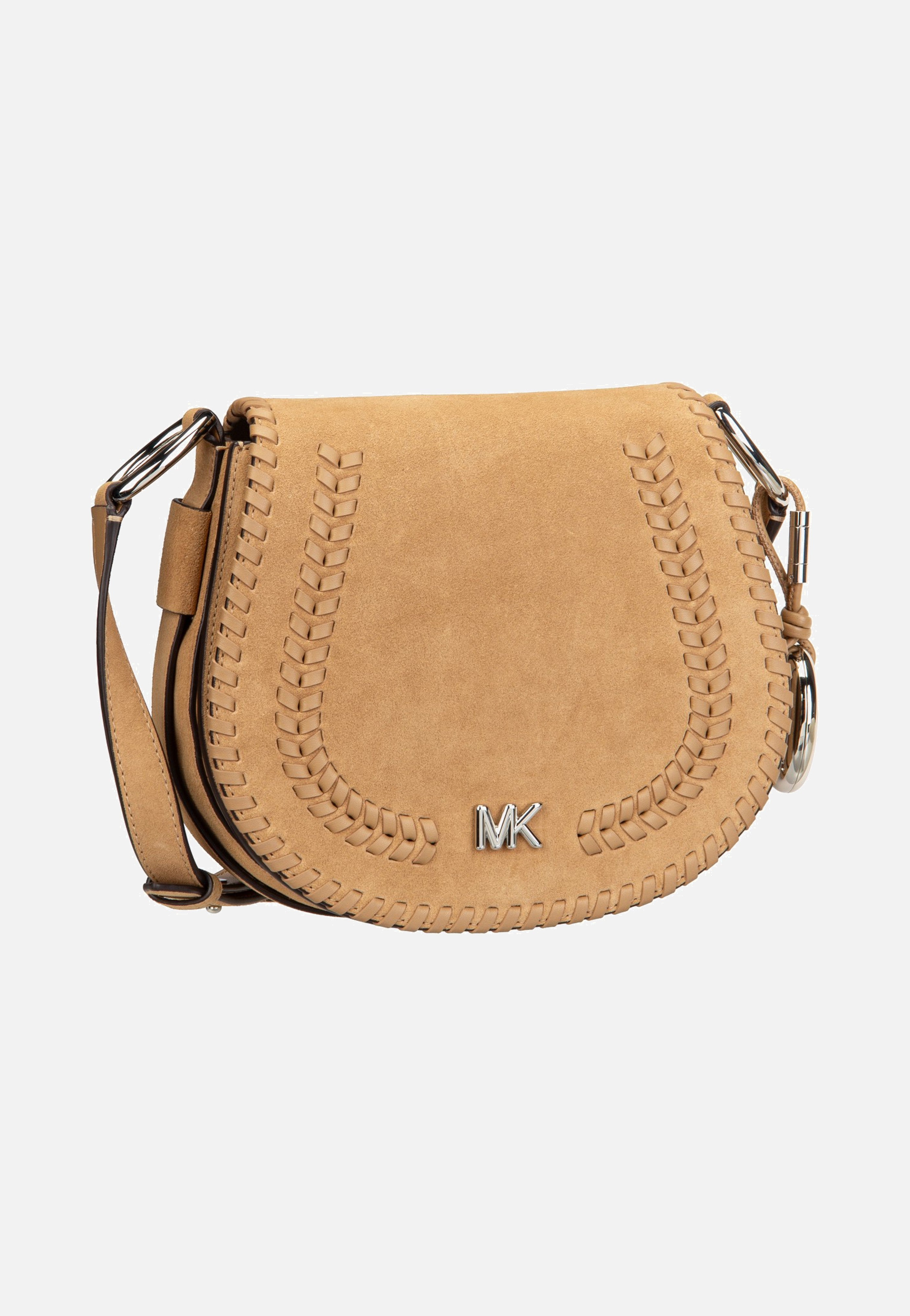 Michael Kors Josie MD Saddle Flap Peanut Saddle Bag