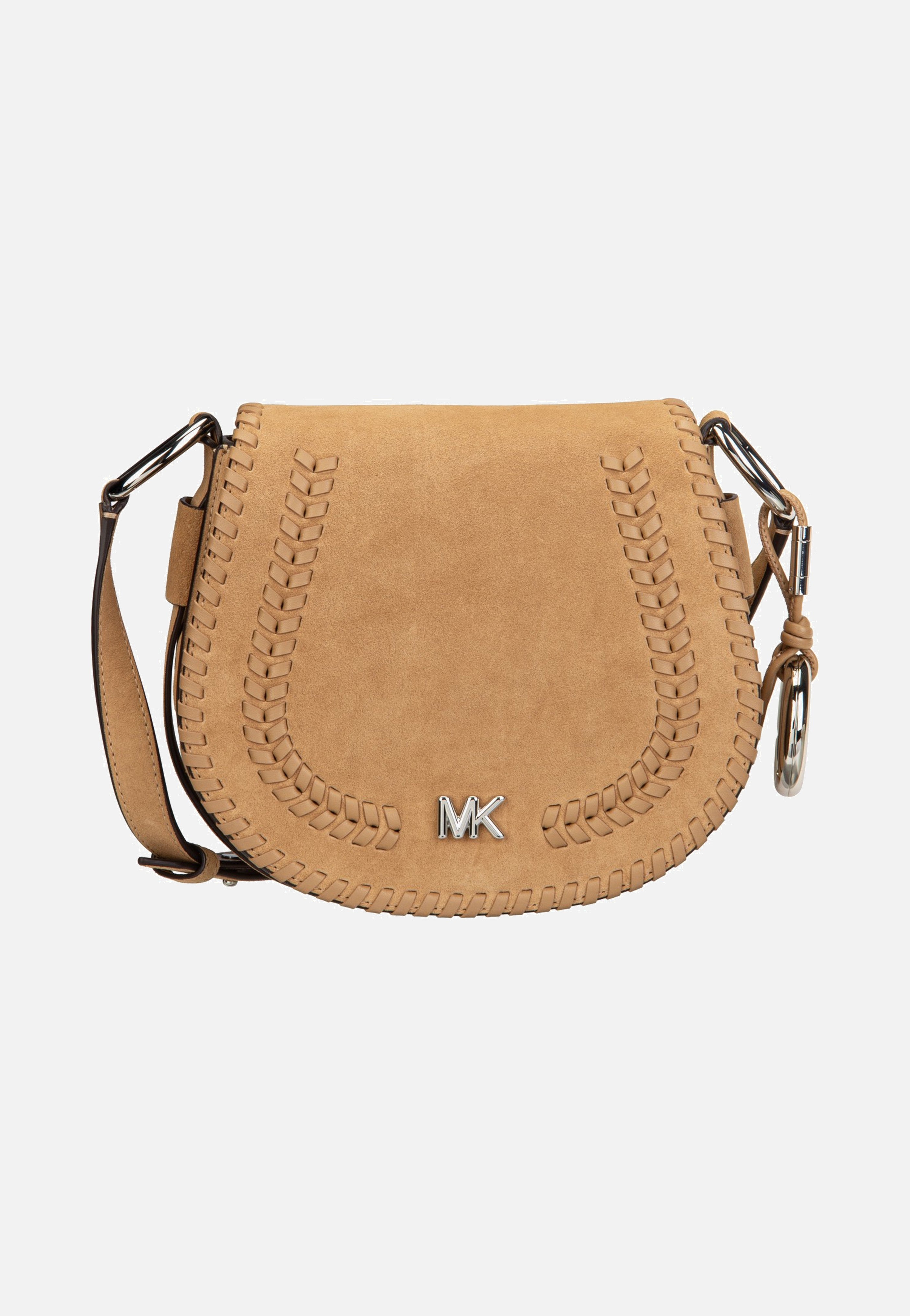 Michael Kors Josie MD Saddle Flap Peanut Saddle Bag