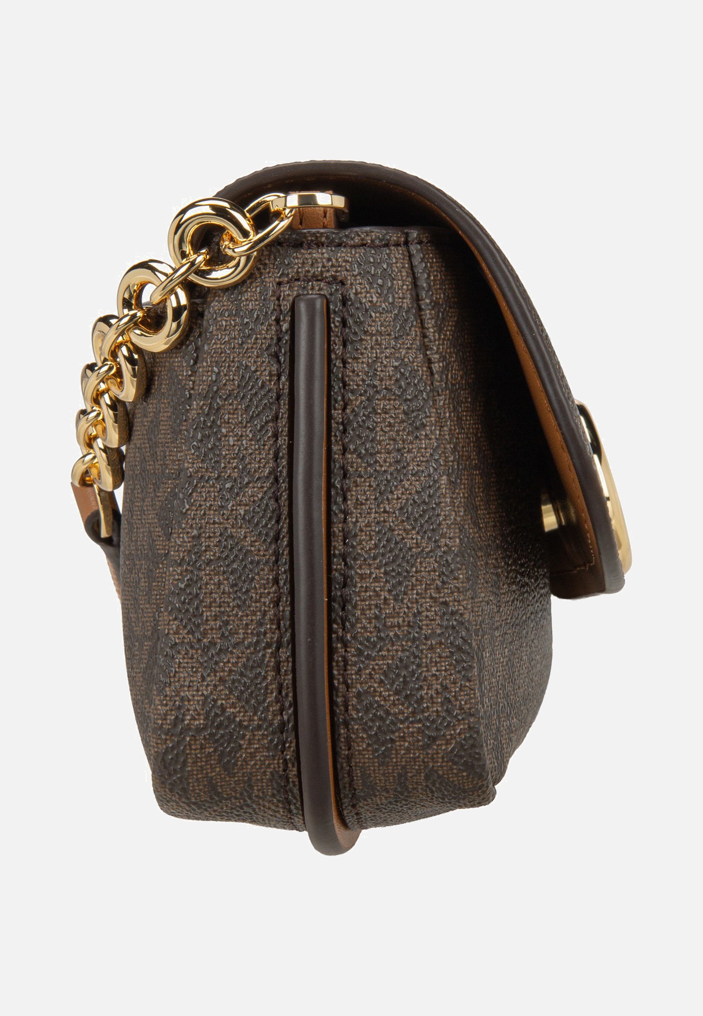 Michael Kors Nolita SM Flap Chain Xbody Brown/Acorn Umhängetasche