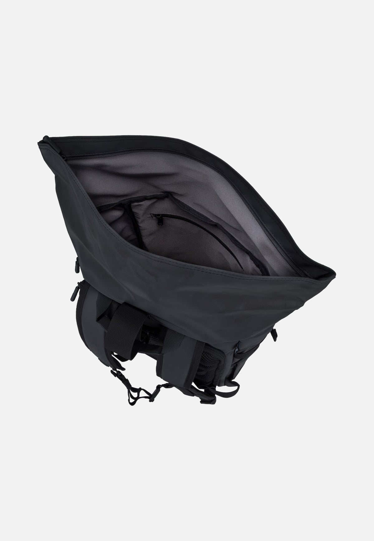 OAK25 LumoSense Rolltop Black Rolltop Rucksack