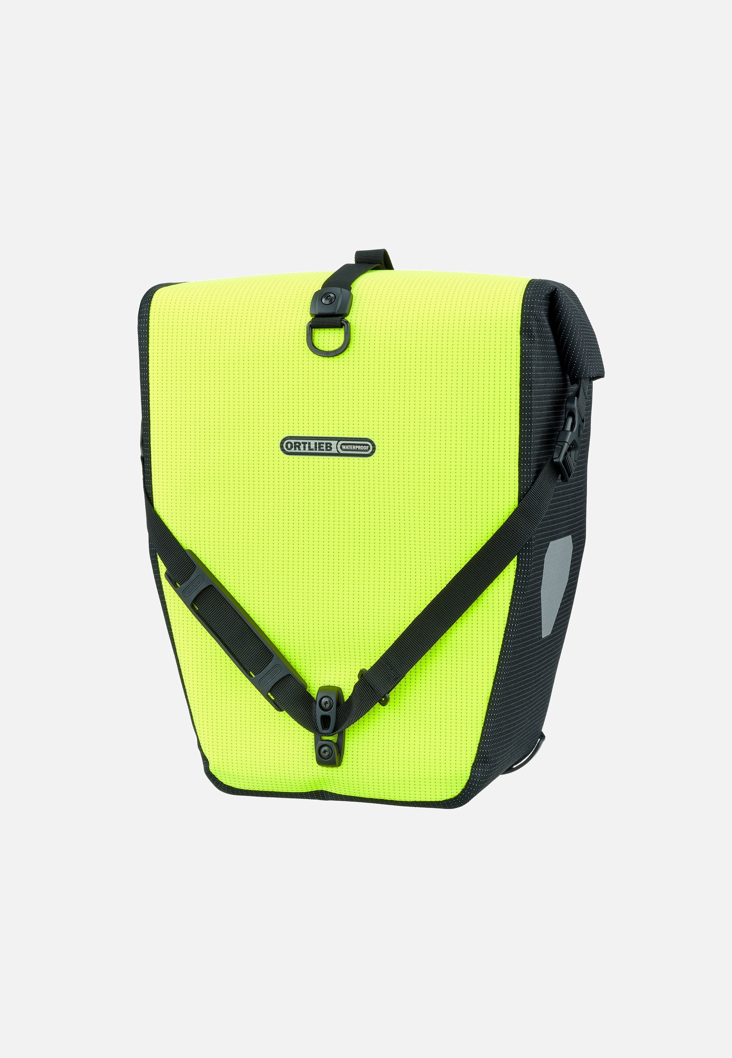 ORTLIEB - Back-Roller High Visibility Single QL2.1 Neongelb Schwarz Reflex - Bike Bag | Neutral-Image