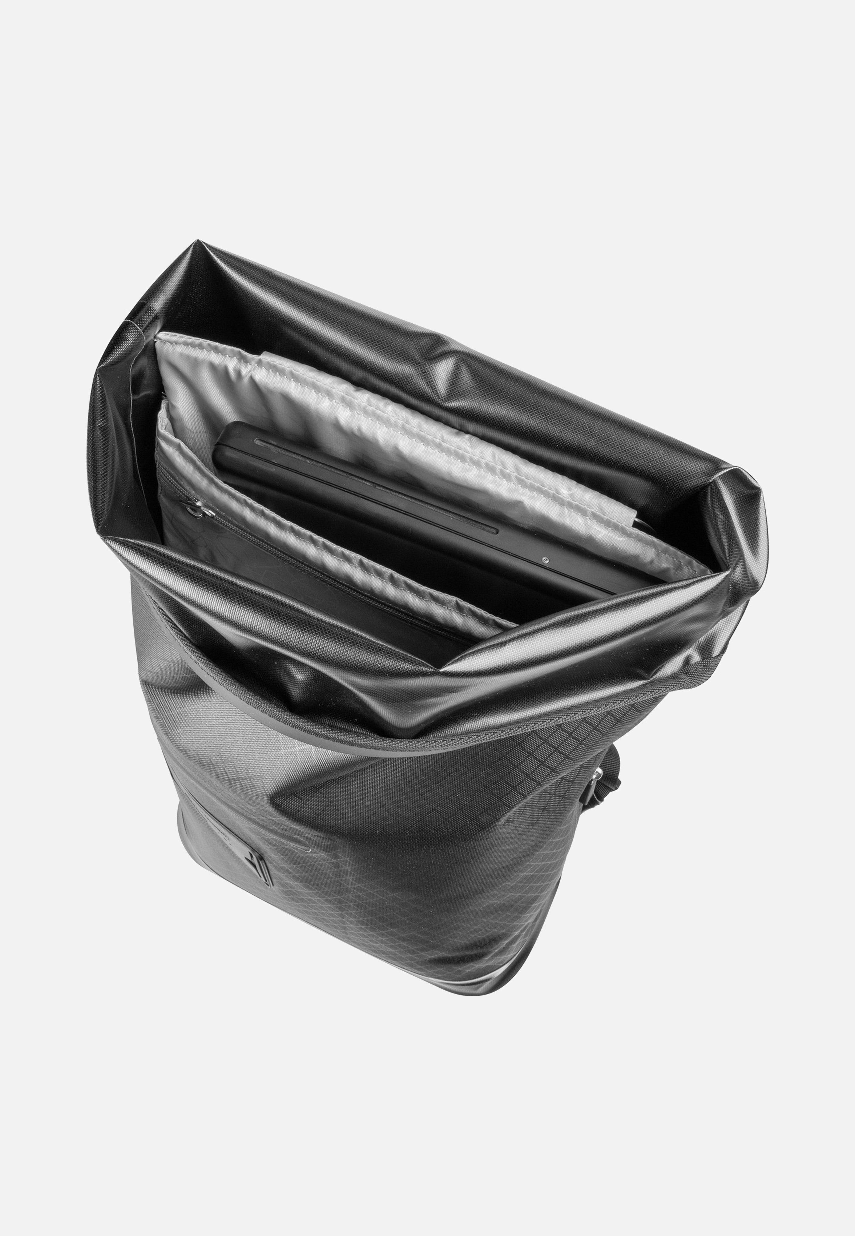 ORTLIEB - Daypack Metrosphere Black Embossed - Rolltop Backpack | Neutral-Image