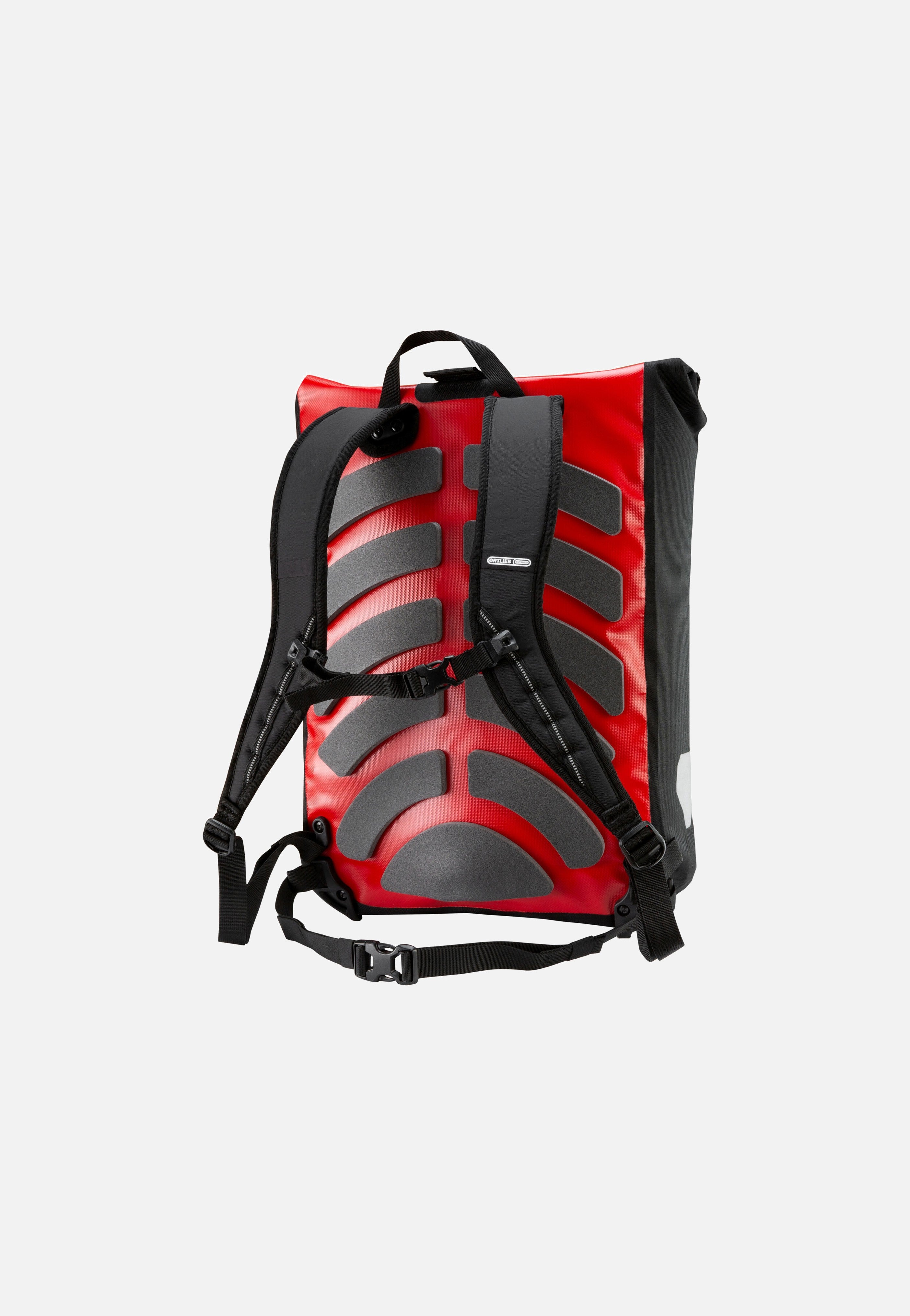 ORTLIEB - Messenger-Bag Rot Schwarz - Rolltop Backpack | Neutral-Image