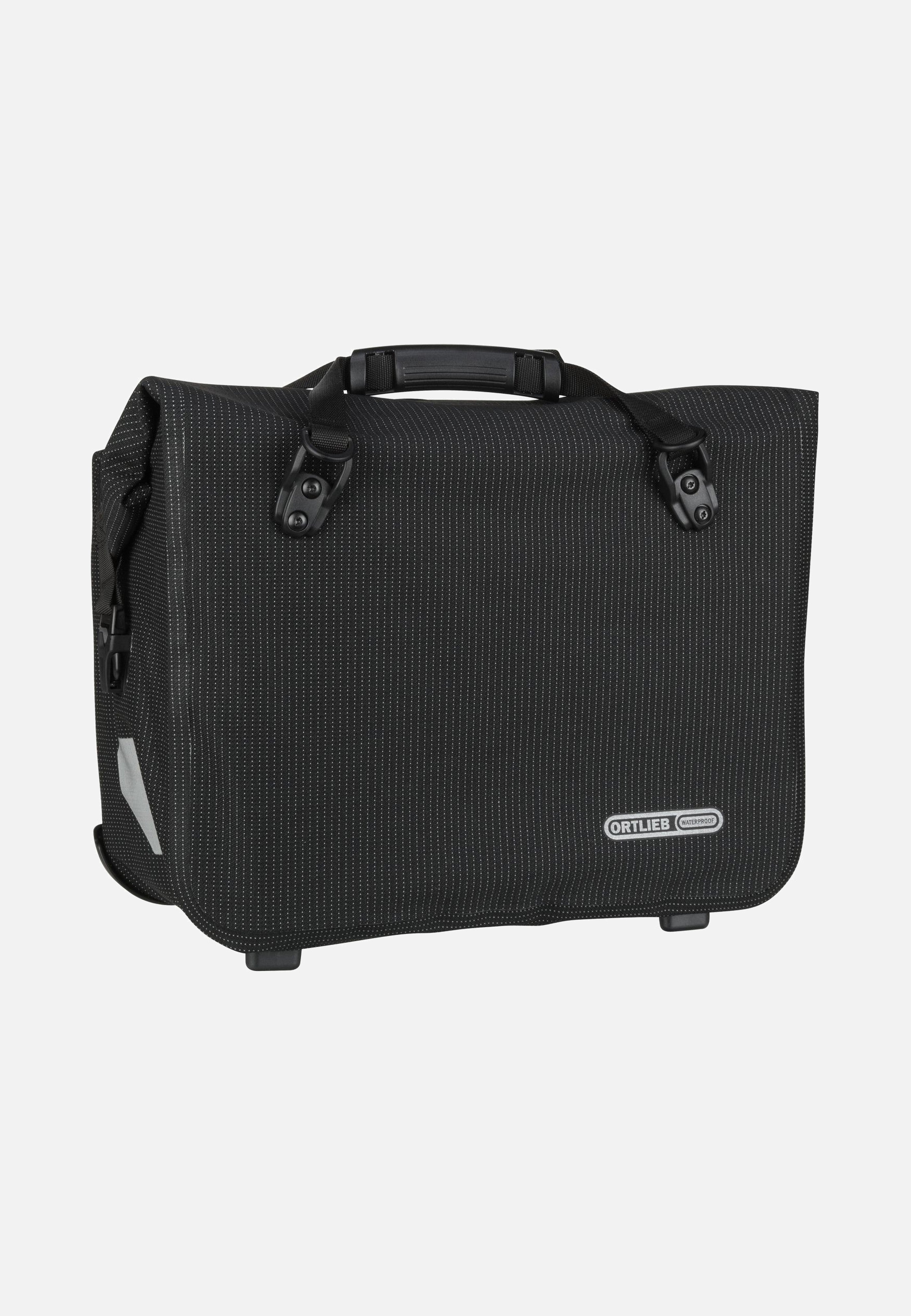 ORTLIEB - Office-Bag 21 High Visibility QL3.1 Black Reflective - Bike Bag | Neutral-Image
