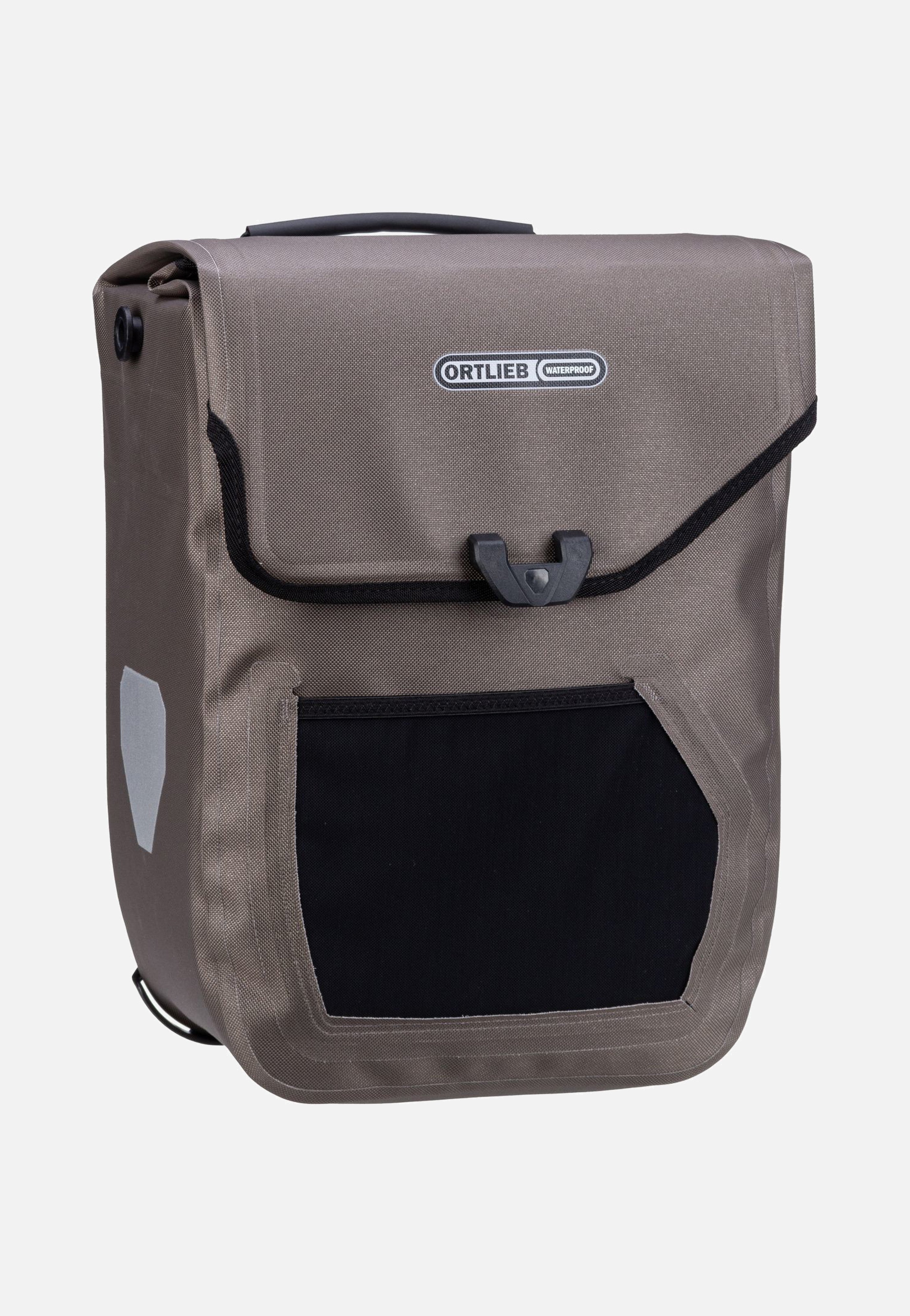 ORTLIEB - Pedal-Mate Single QL2.1 Dark Sand - Bike Bag | Neutral-Image