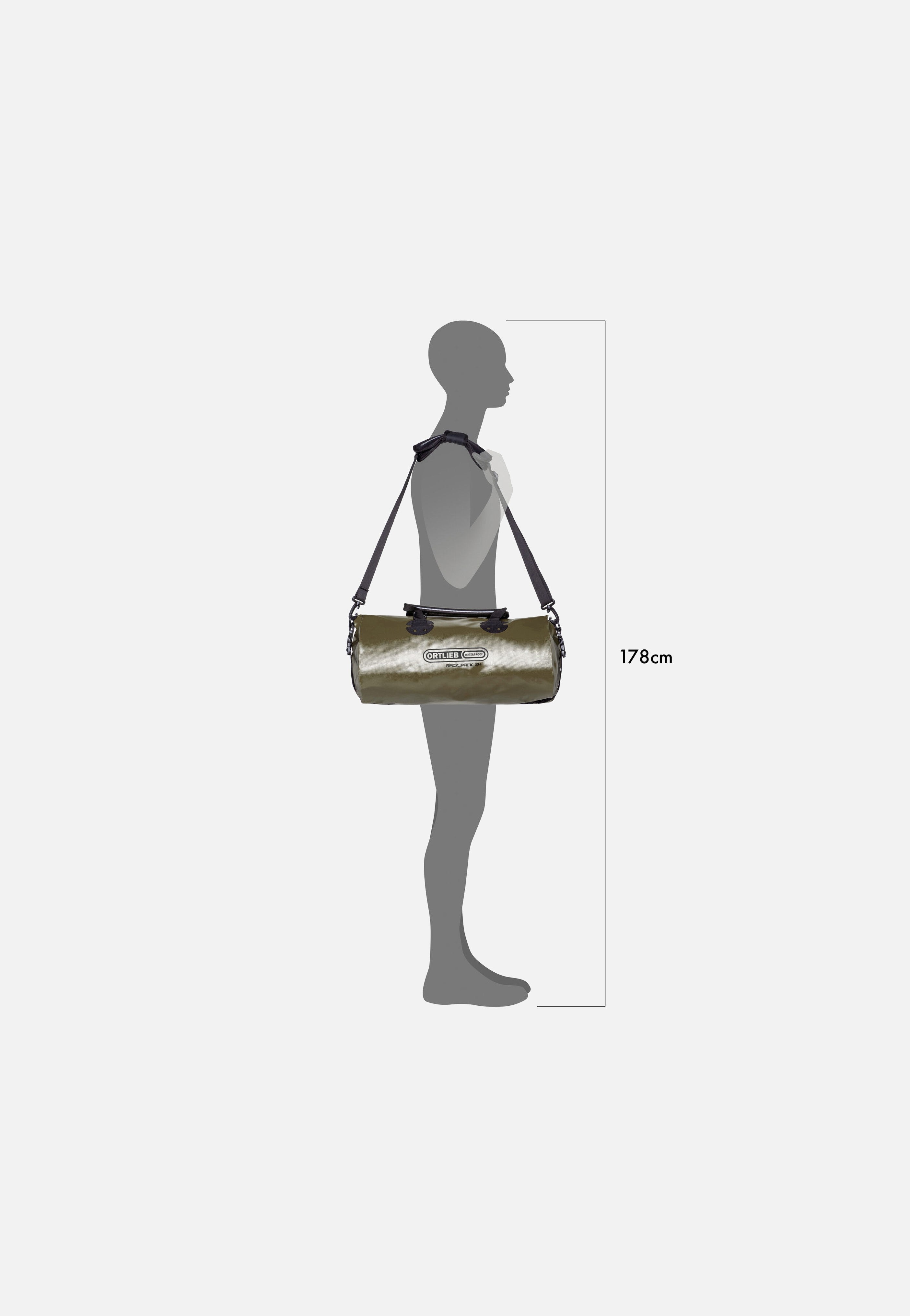 ORTLIEB - Rack-Pack 24L Olive - Dufflebag | Neutral-Image