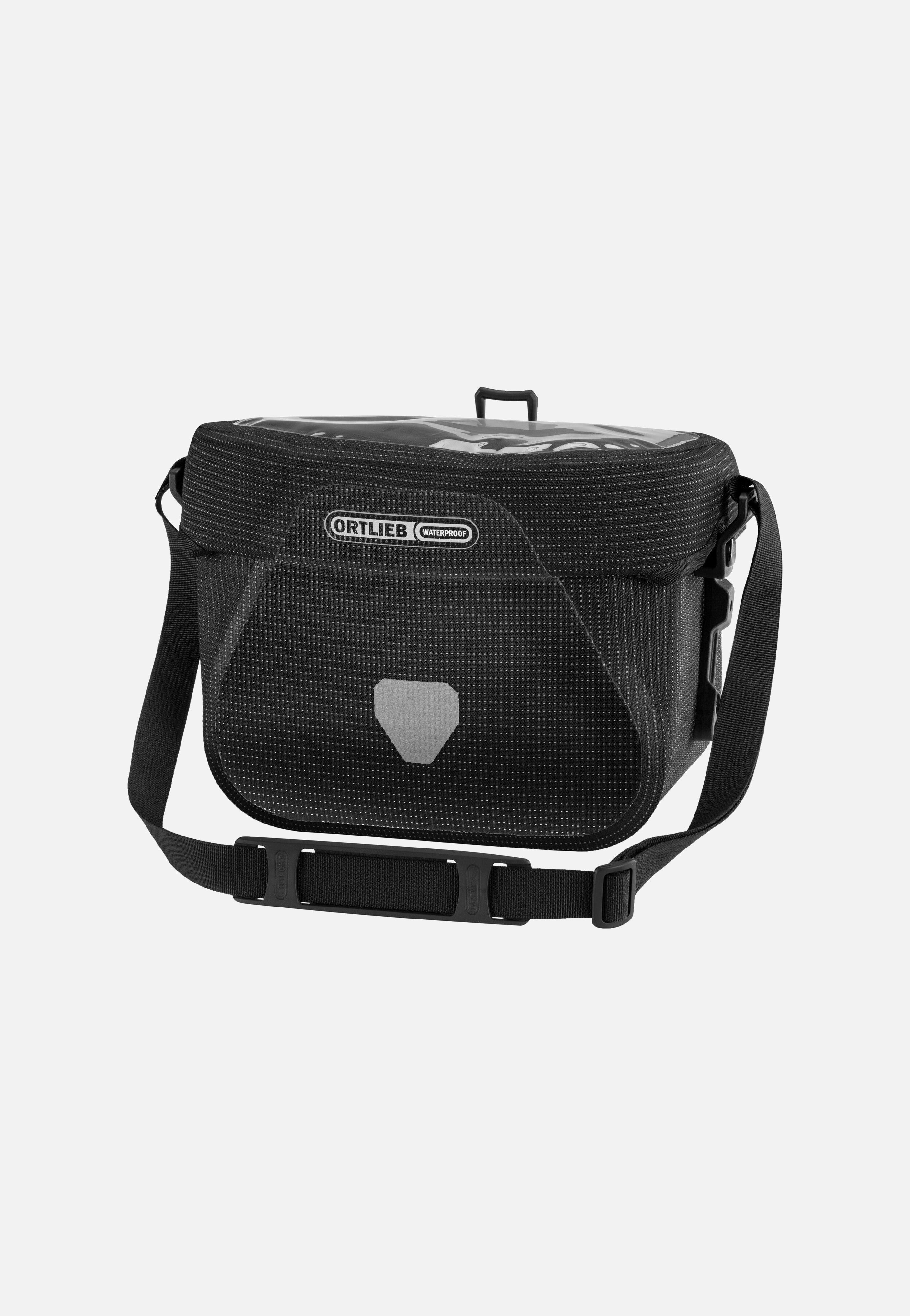 ORTLIEB - Ulitmate High-Visibility 6,5L Schwarz Reflex - Handlebar Bag | Neutral-Image