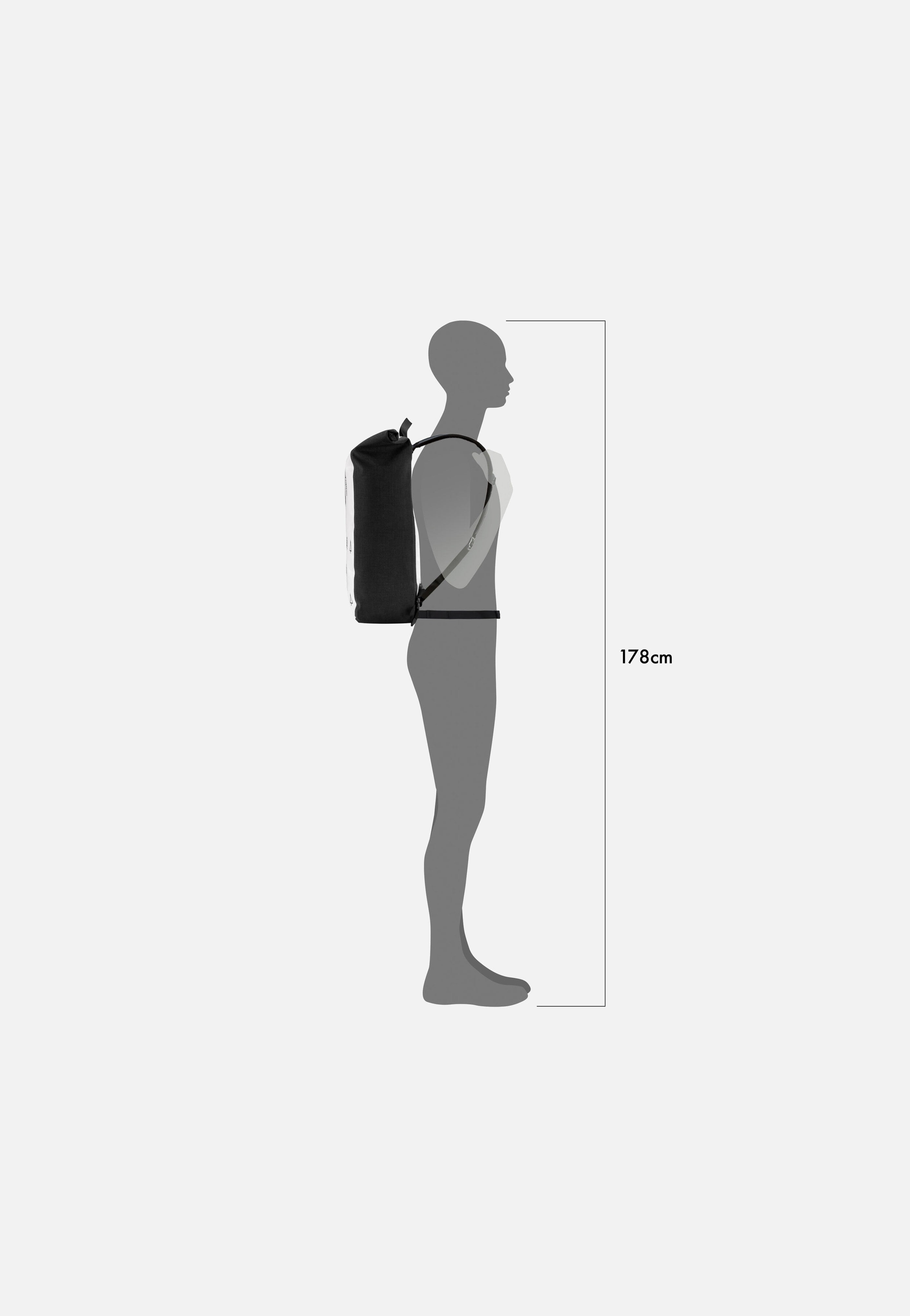 ORTLIEB Velocity Design 23L Trees Rolltop Rucksack